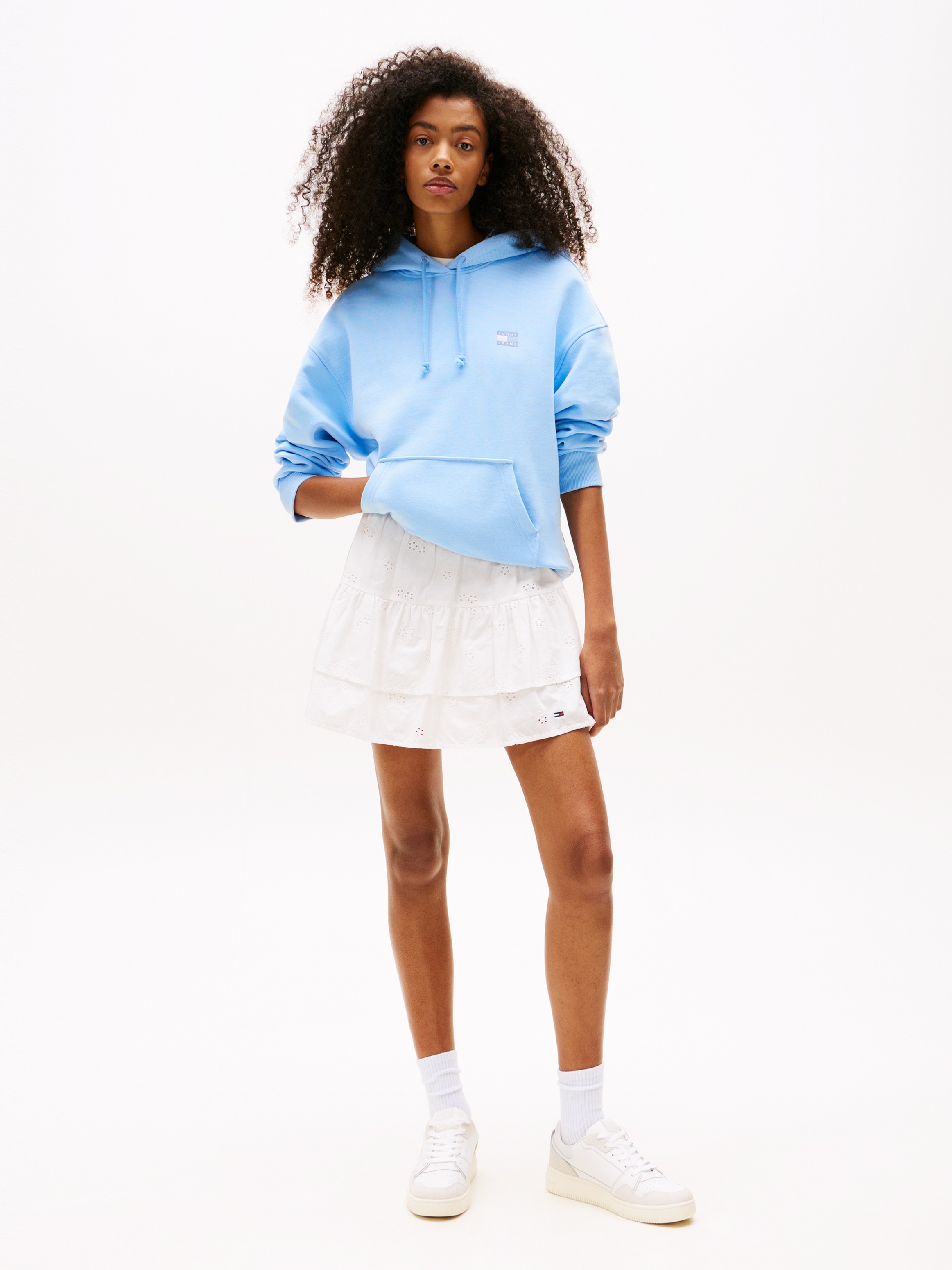 Tommy Jeans Minirock »TJW BRODERIE ANGLAISE SKIRT«, Allover Stickerei