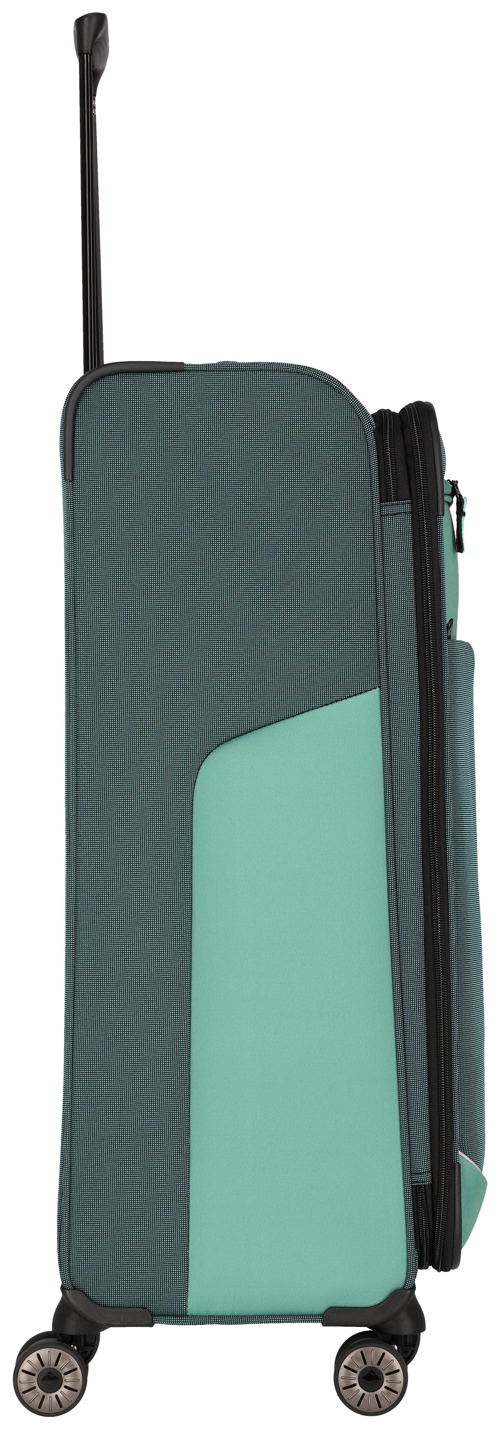 Thumbnail - travelite Weichgepäck-Trolley "VIIA, verschiedene Größen und Farben" 91 l 4 Rollen Reisegepäck Trolley Koffer Weichgepäc...