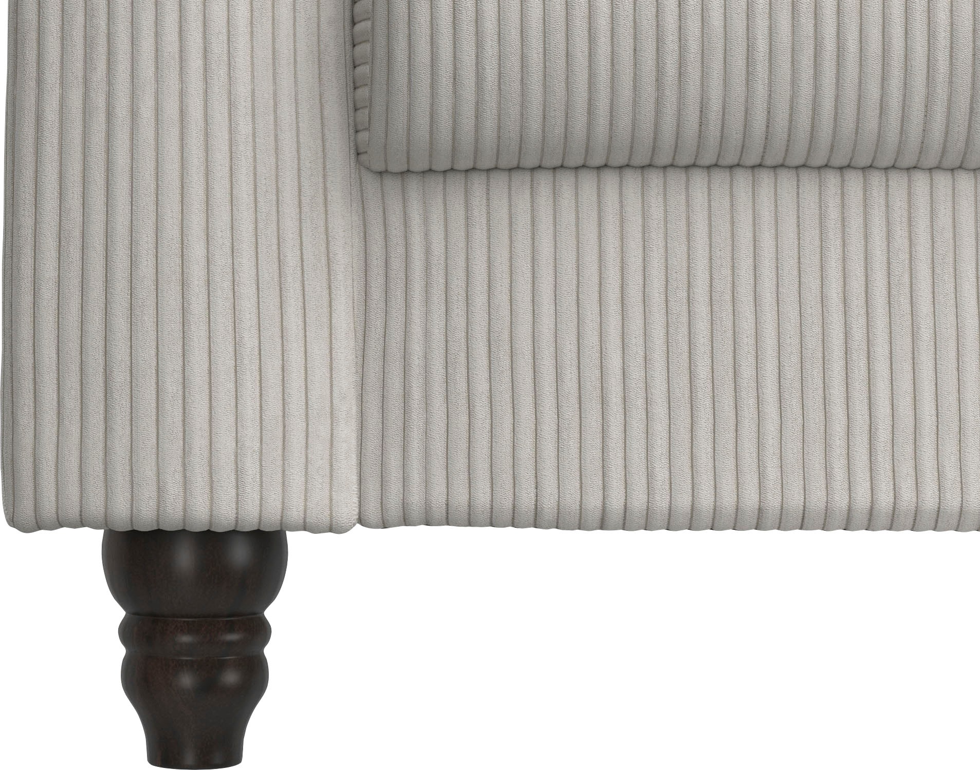 Dorel Home 3-Sitzer »Felix II, Schlafsofa 236cm, (Liegefläche 108x190cm), Rückenlehne«, 3-fach verstellbar, Sitzhöhe 46 cm, Cord