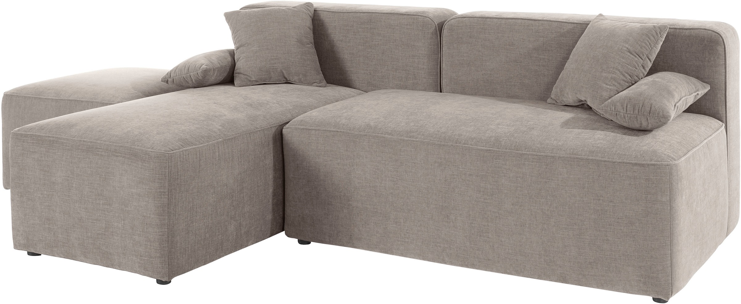 Home affaire Ecksofa "Sundstrup L-Form" Modulserie, individuelle Zusammenst günstig online kaufen