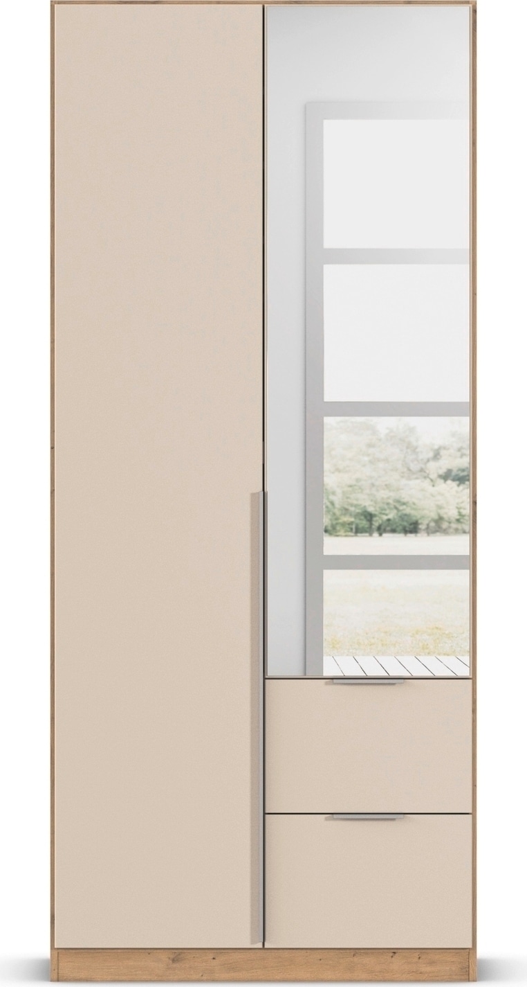 rauch Drehtürenschrank »Kleiderschrank Schrank Garderobe AGORDO mit Dekor- oder Hochglanzfront«, (in zwei Griff-Farben, Breiten 91-360 cm), mit Außenschubkästen, in 7 Breiten und 2 Höhen MADE IN GERMANY