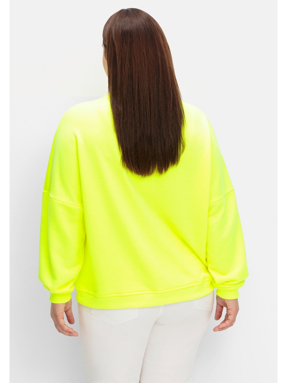 Sheego Sweatshirt »Große Größen«, in Oversizeform, aus Baumwolle