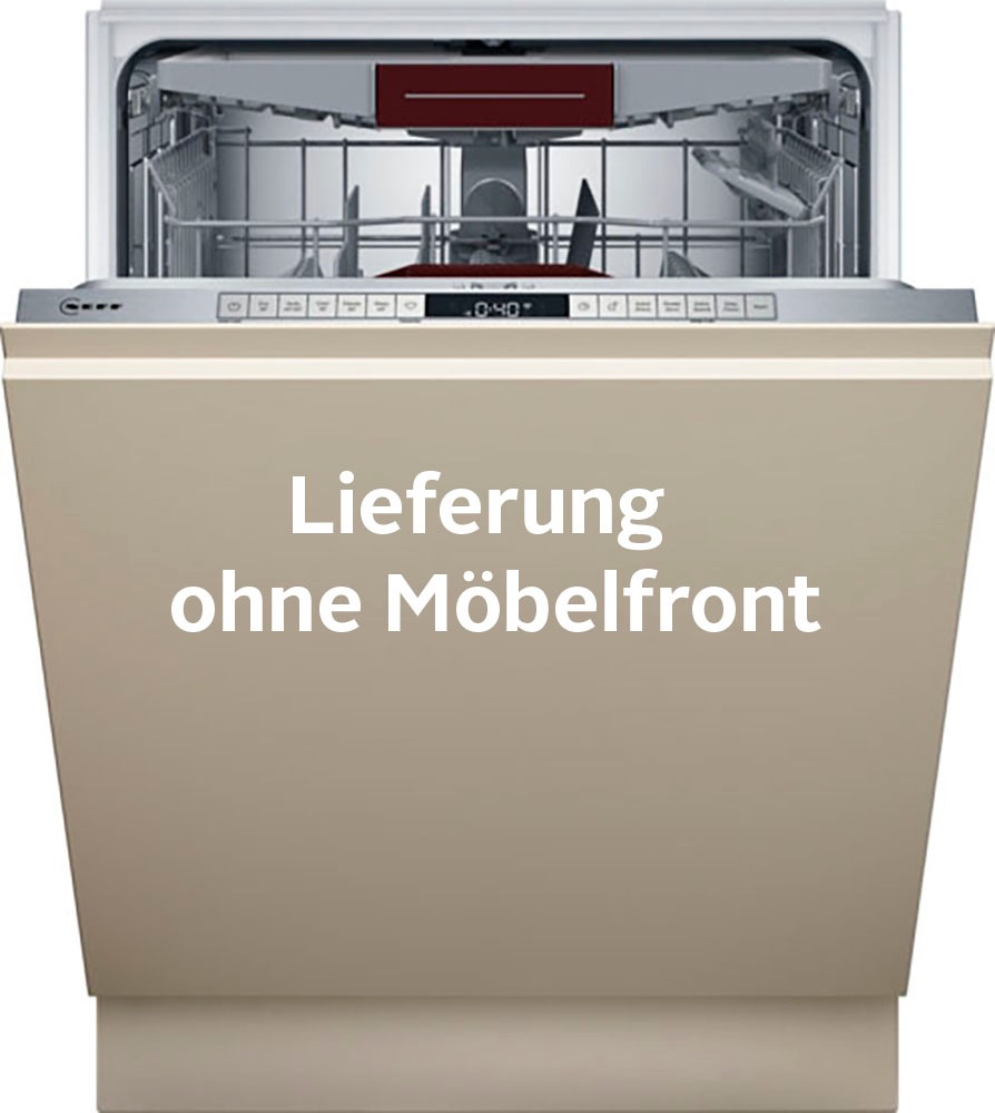 NEFF vollintegrierbarer Geschirrspüler N 70 "S157YCX03E", 14 Maßgedecke, Info Light: projizierter Punkt während des Betr