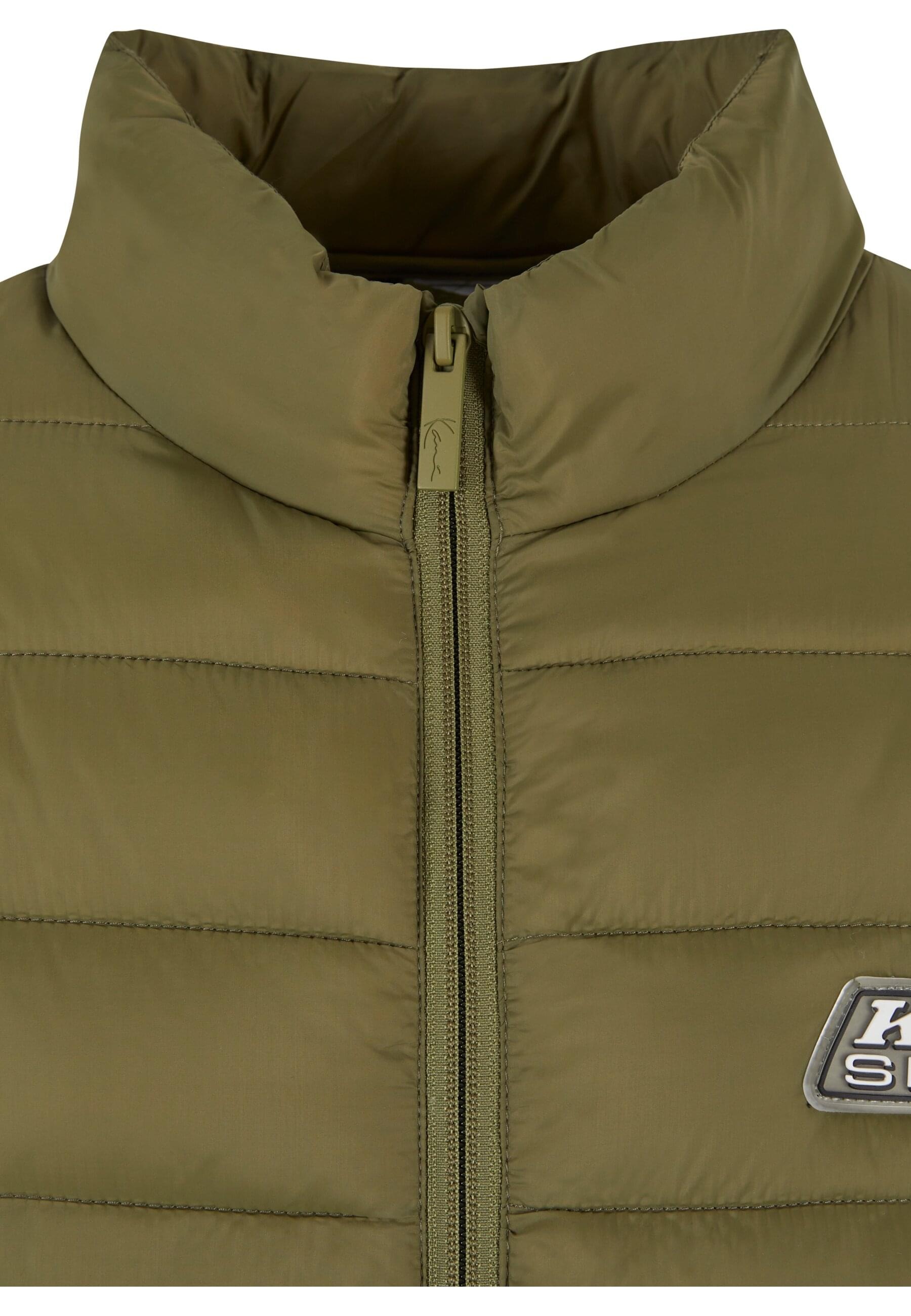 Karl Kani Winterjacke »Karl Kani Karl Kani Sport Patch Light Puffer Jacket«, (1 St.), ohne Kapuze