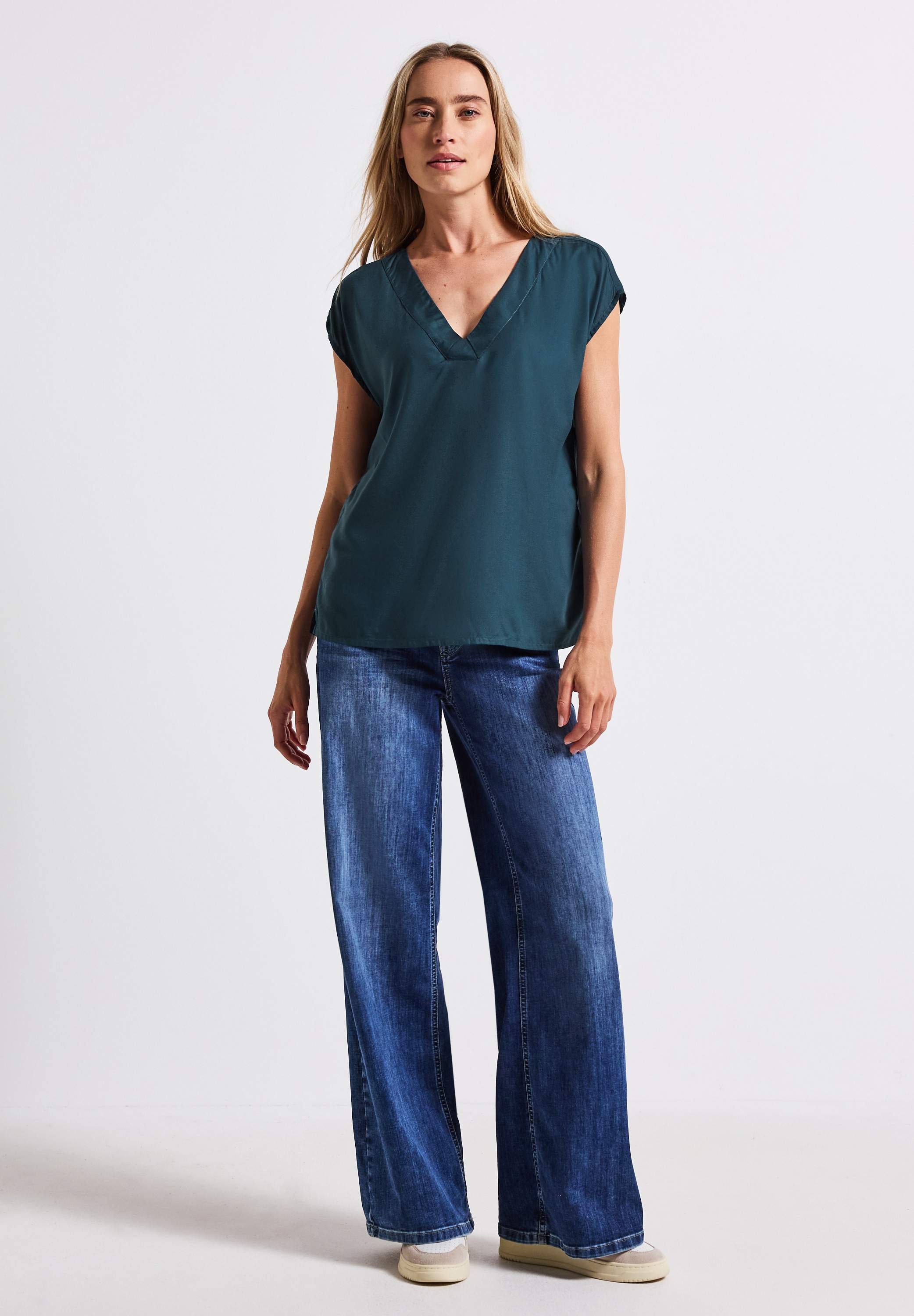 STREET ONE Shirtbluse, aus softer Viskose