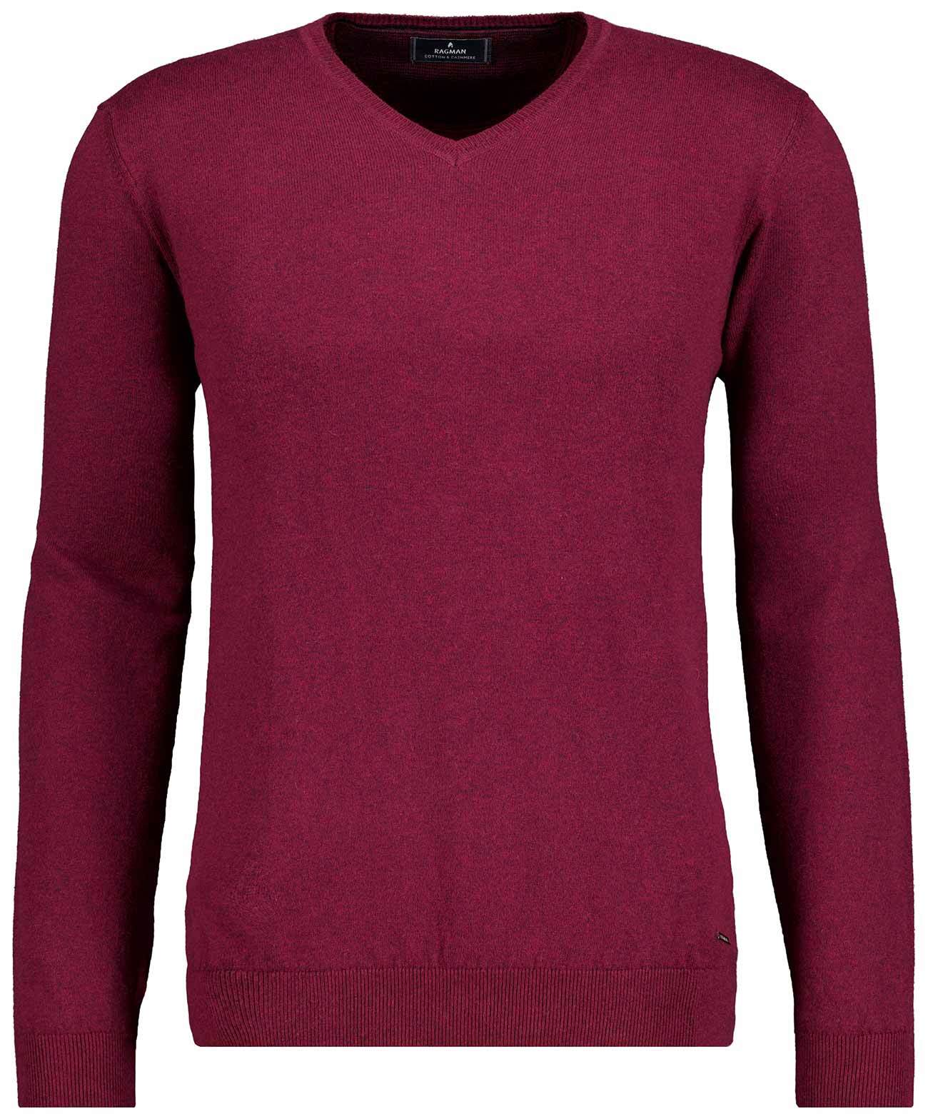 RAGMAN V-Ausschnitt-Pullover