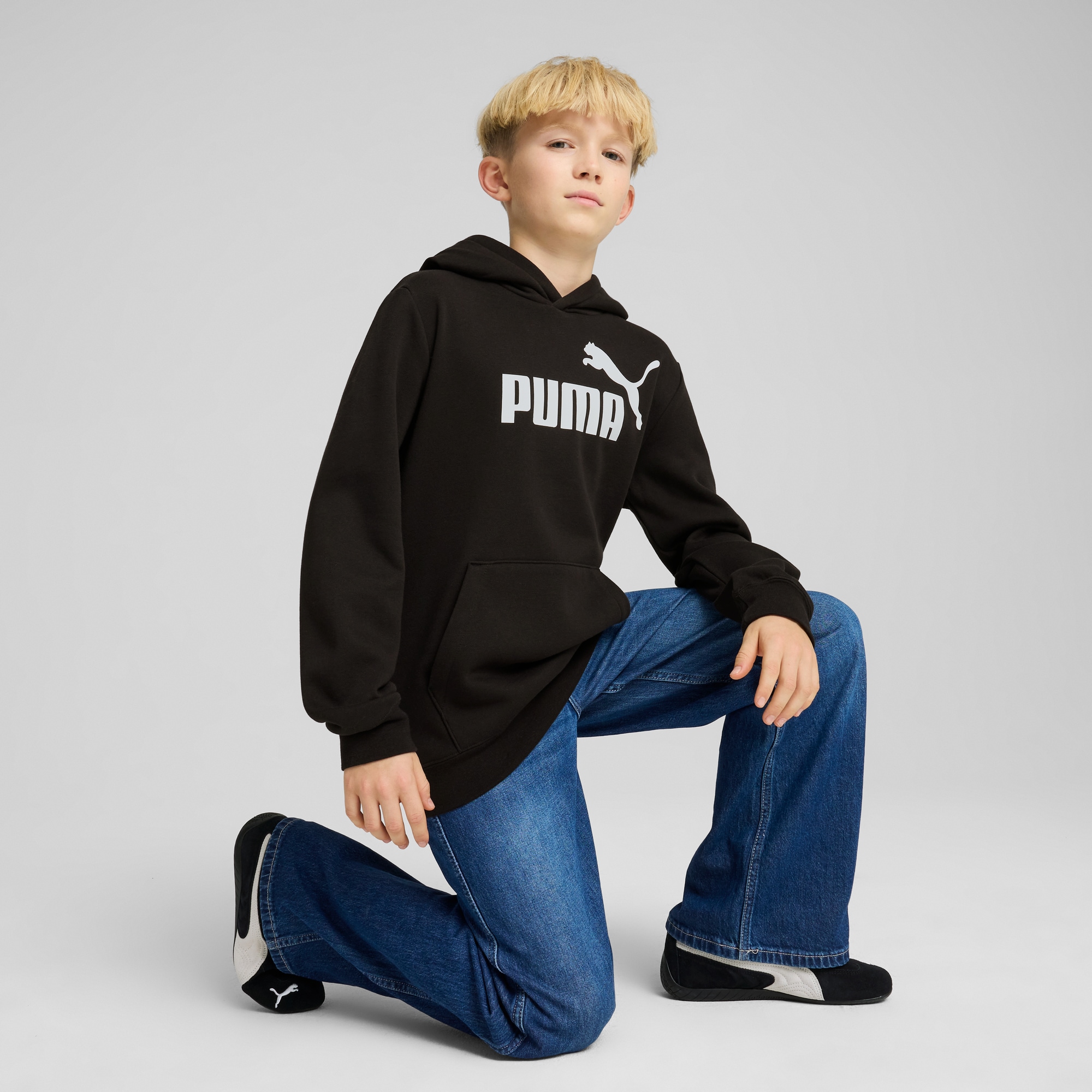 PUMA Kapuzensweatshirt »ESS NO. 1 LOGO HOODIE FL B«