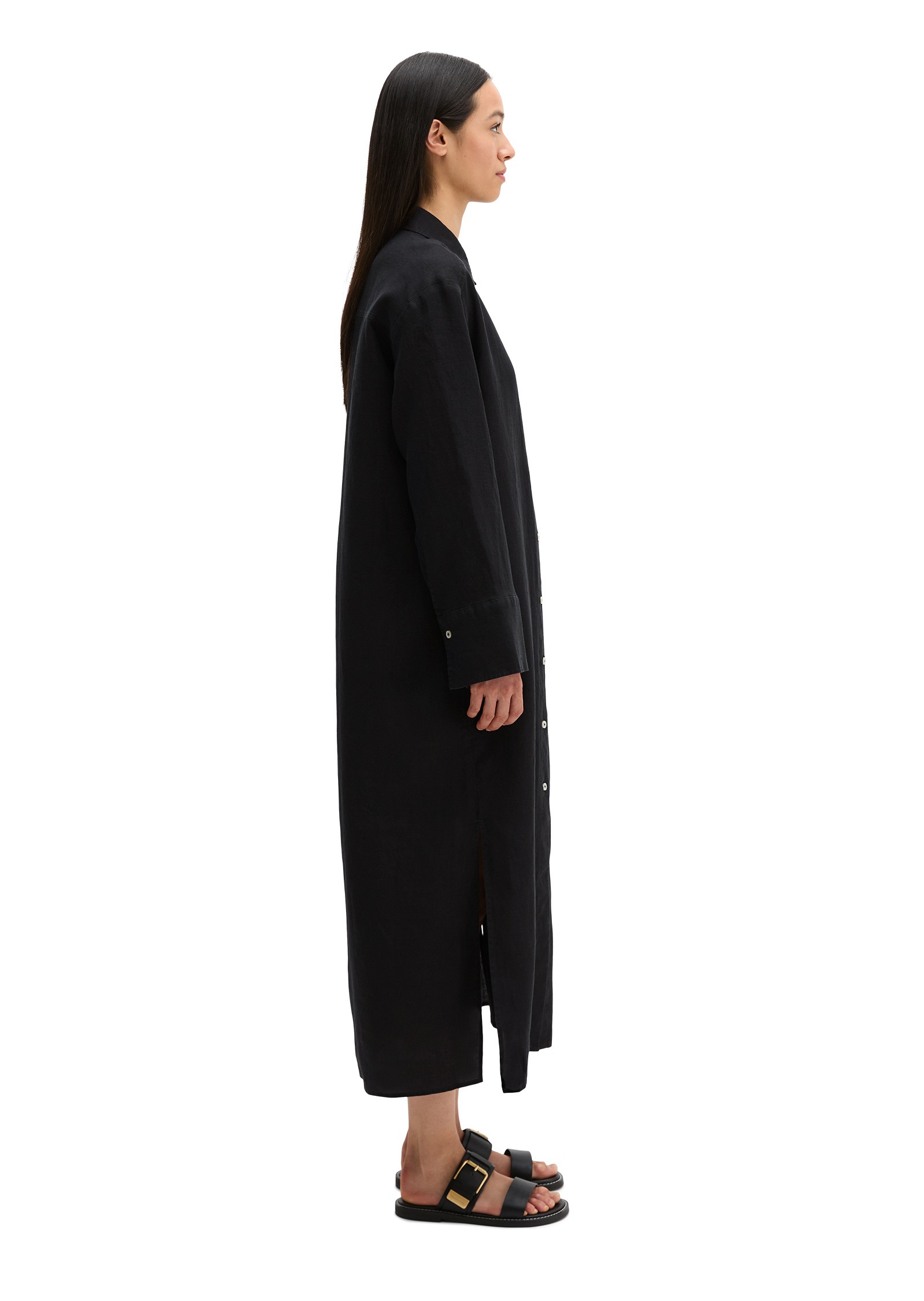 Marc O'Polo Hemdblusenkleid »mit Taillenbindeband«