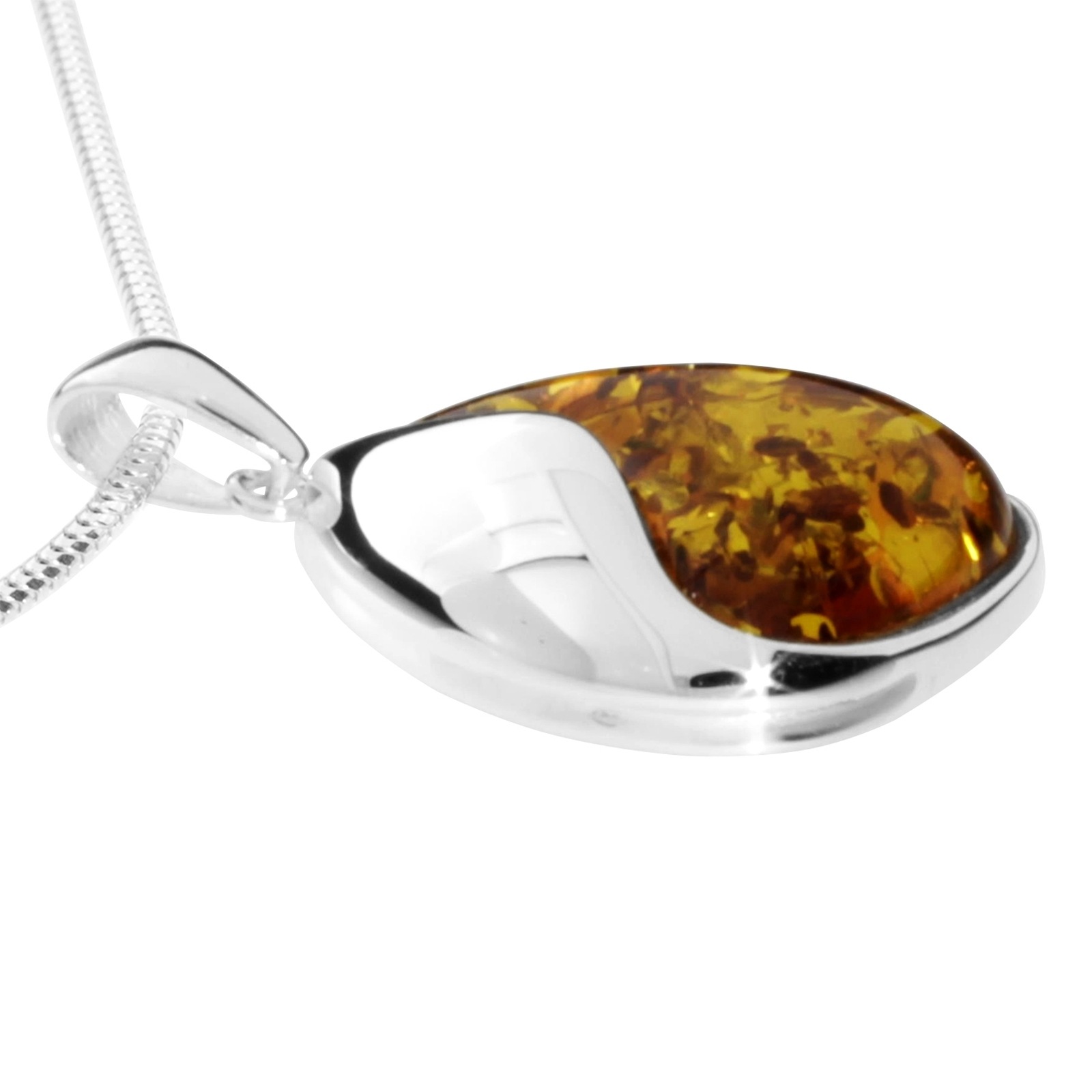 OSTSEE-SCHMUCK Kette mit Anhänger »Ostsee-Schmuck Kette mit Anhänger Jeska 34«, (2 tlg.)