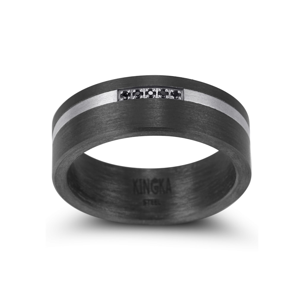 Kingka Partnerring »Carbon, CR022BKS2,3,4,5,6,7,8,9,10«