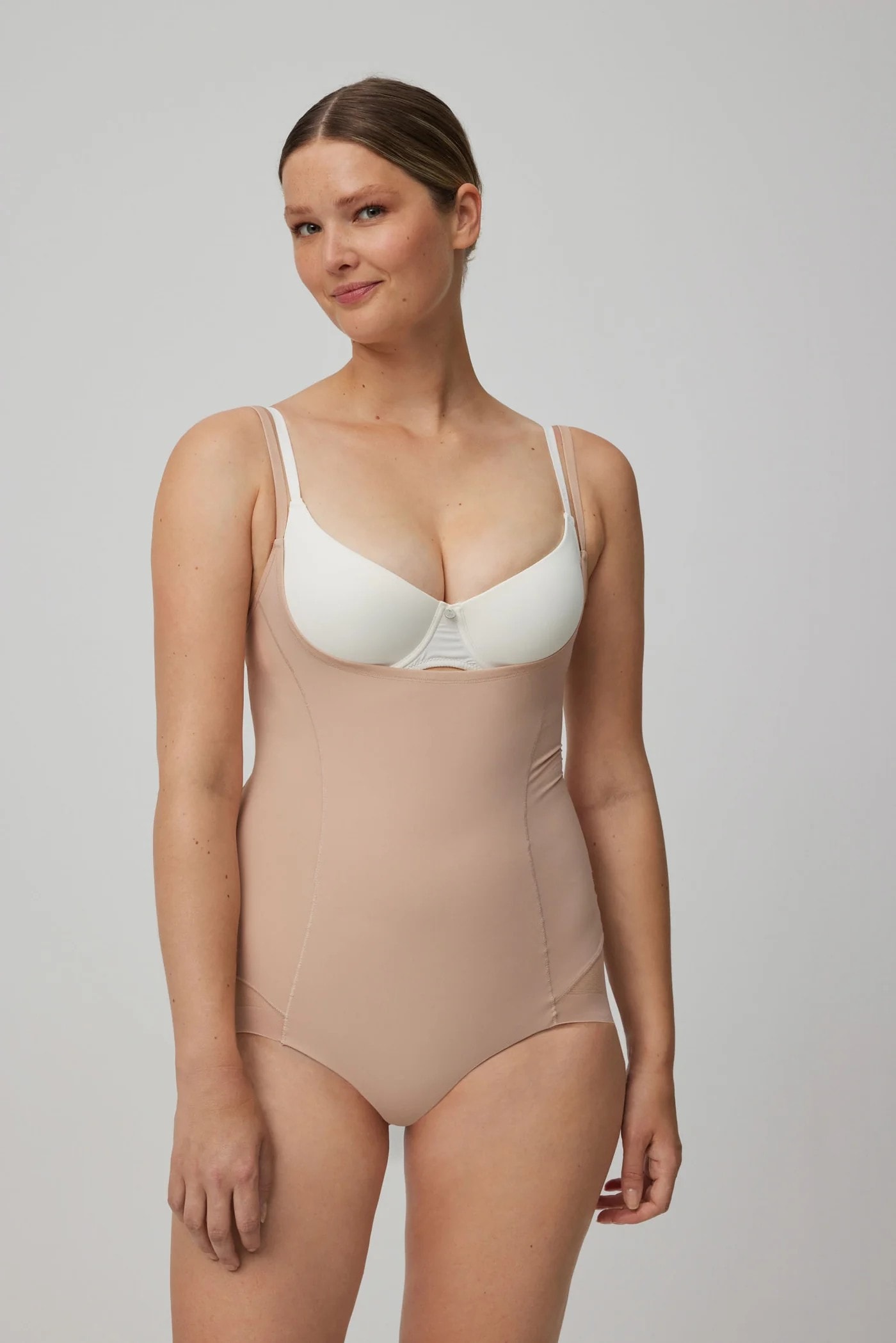 YSABEL MORA Body Bodysuit, elastisch, mittlerer Form-Effekt, Träger verstellbar