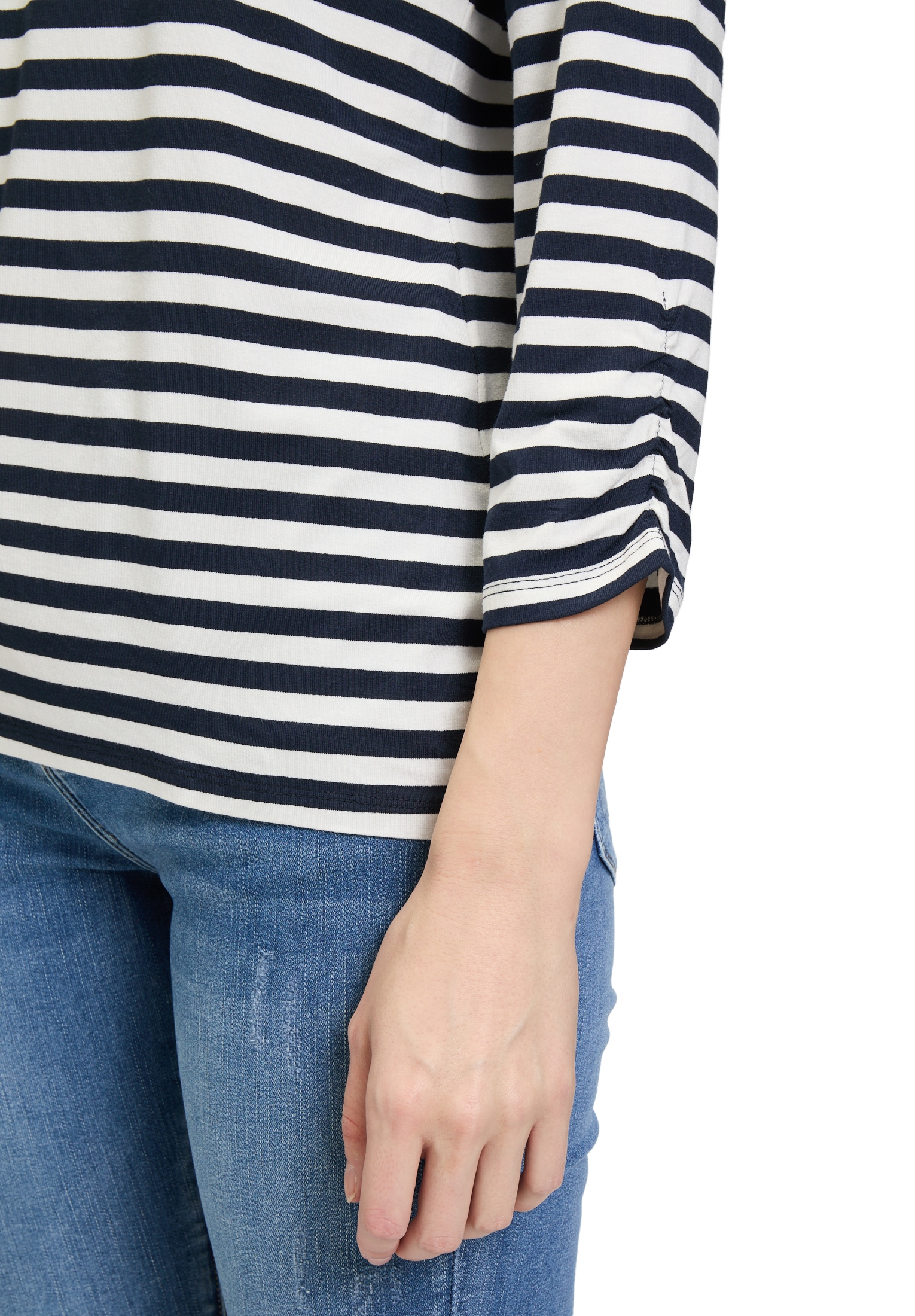 Betty Barclay 3/4-Arm-Shirt »Betty Barclay Damen Ringelshirt mit Streifen«, (1 tlg.), Zierteil