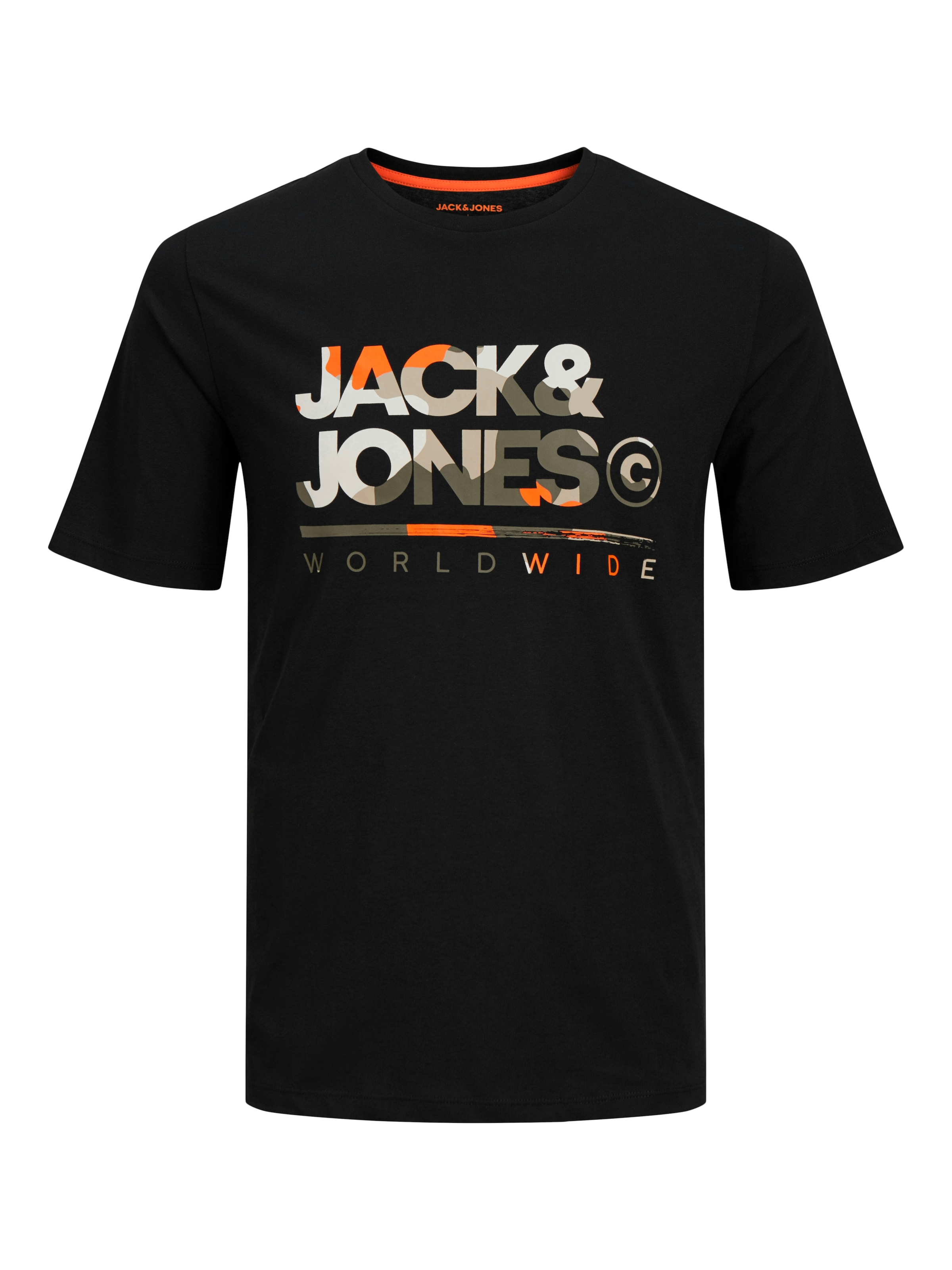 Jack & Jones Kurzarmshirt »JJLUKE TEE SS CREW NECK 5PK MP«, (Packung, 5 tlg.)