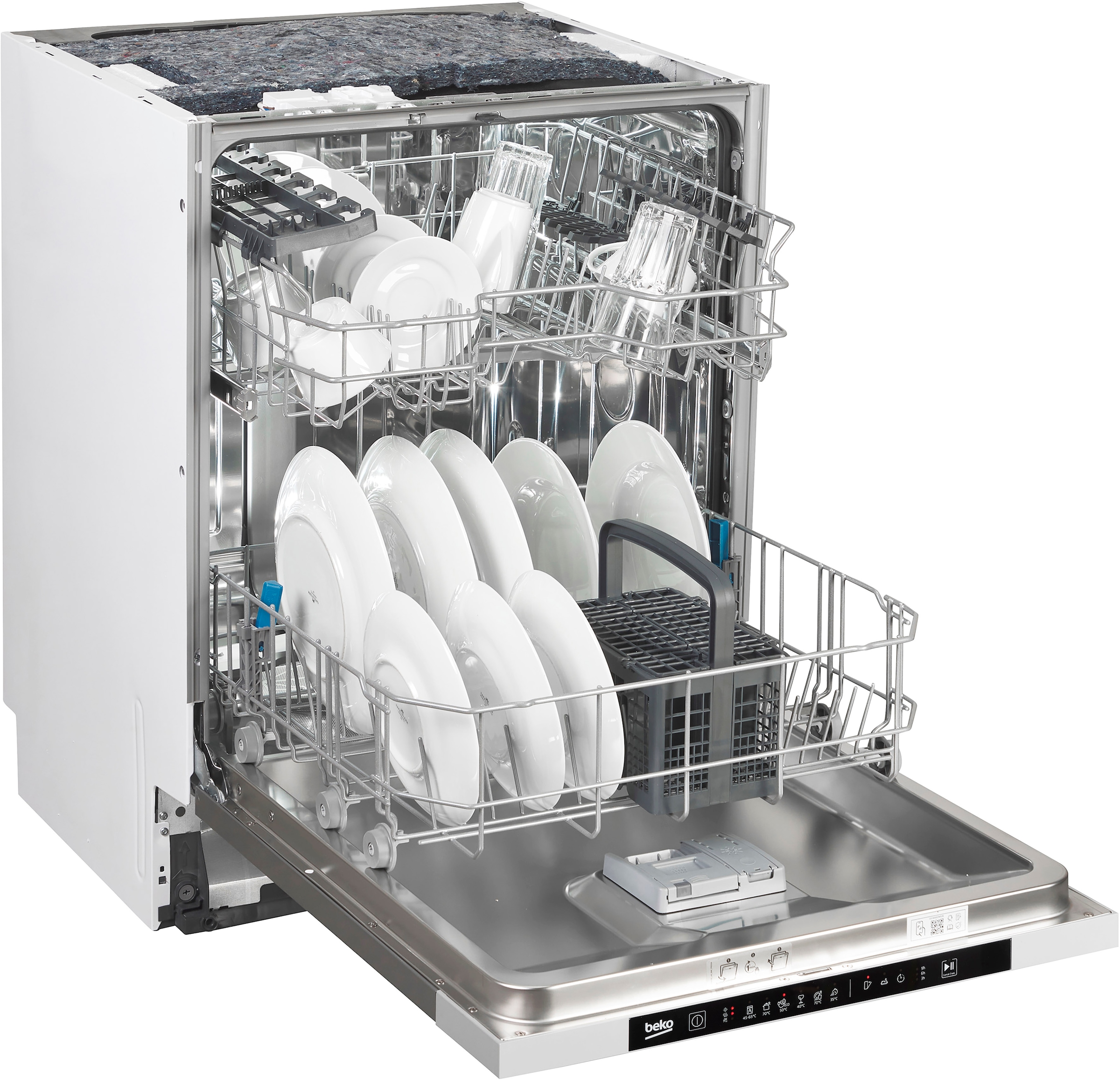 BEKO vollintegrierbarer Geschirrspüler »BDIN16440«, 14 Maßgedecke, ProSmart Inverter Motor
