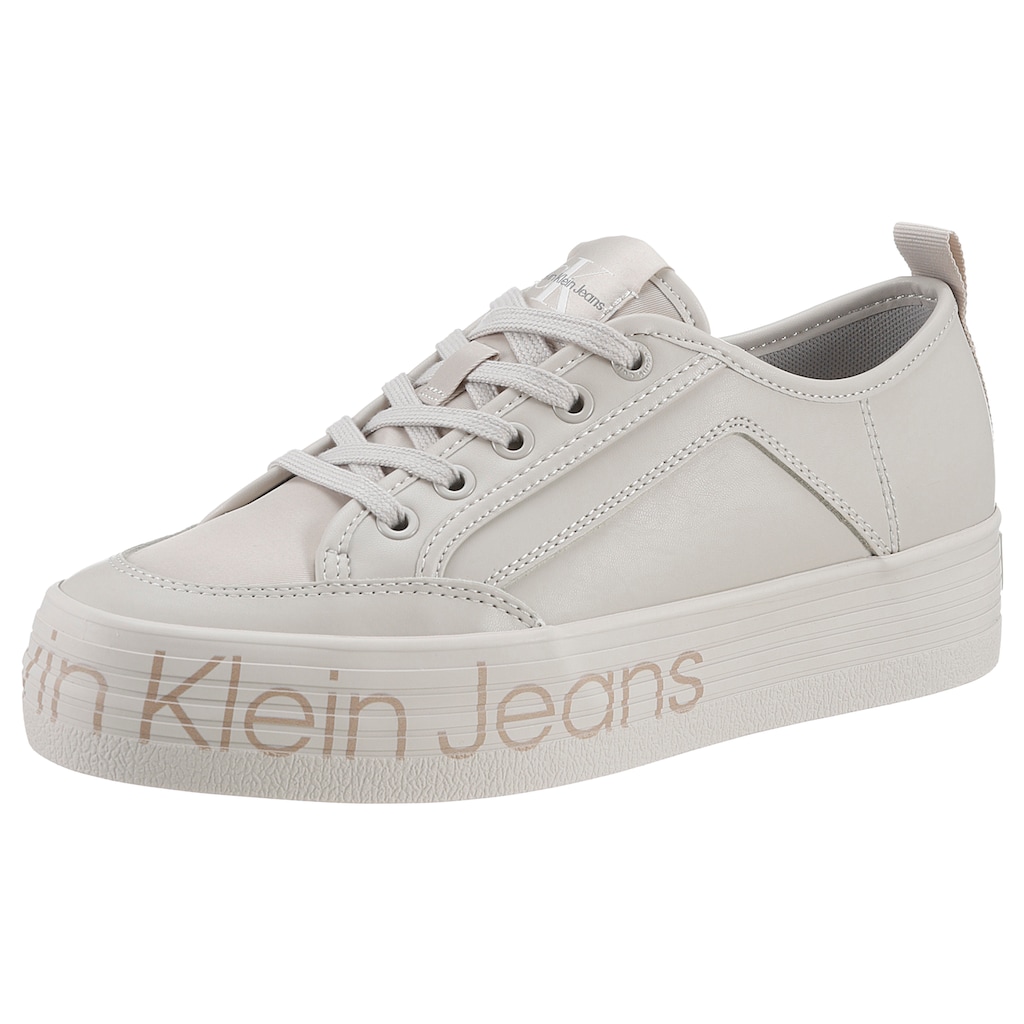 Calvin Klein Jeans Plateausneaker »VULC FLATF LOW WRAP AROUND LOGO«
