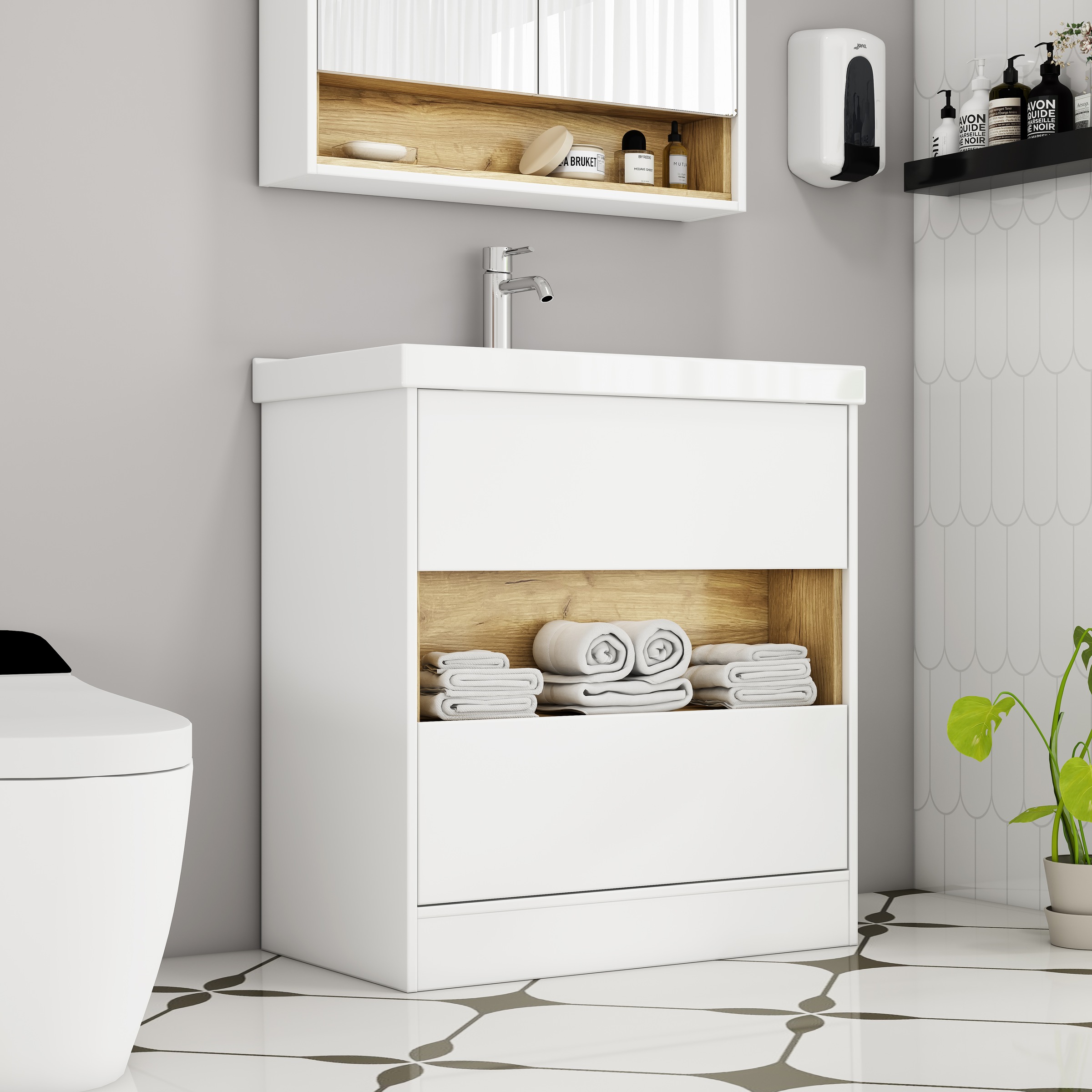 welltime Badezimmer-Set »Valencia«