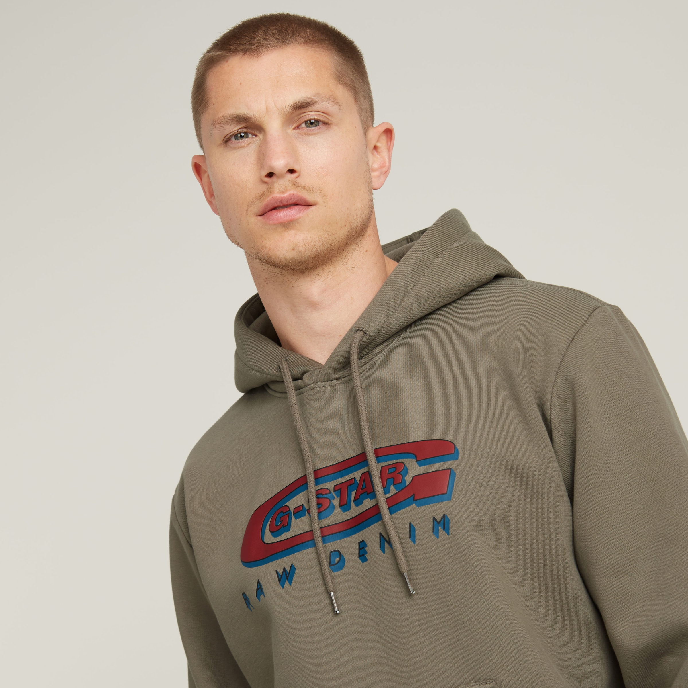 G-STAR Hoodie »Old Skool Logo«