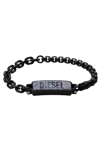 Diesel Armband »Steel, DX1326001«, mit Labradorit kaufen