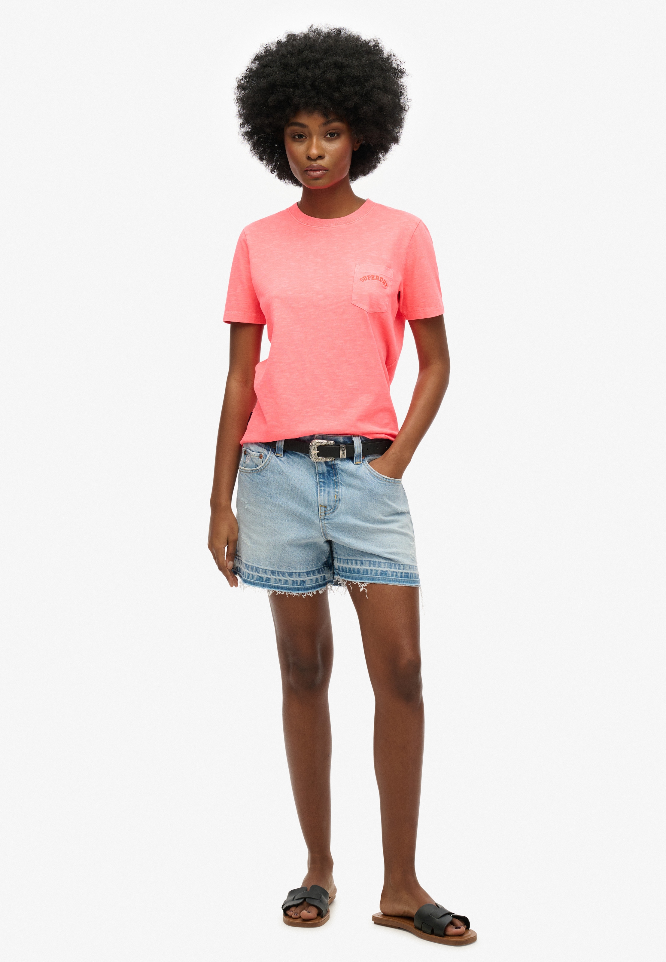 Superdry T-Shirt »ESSENTIAL LOGO GD POCKET TEE«