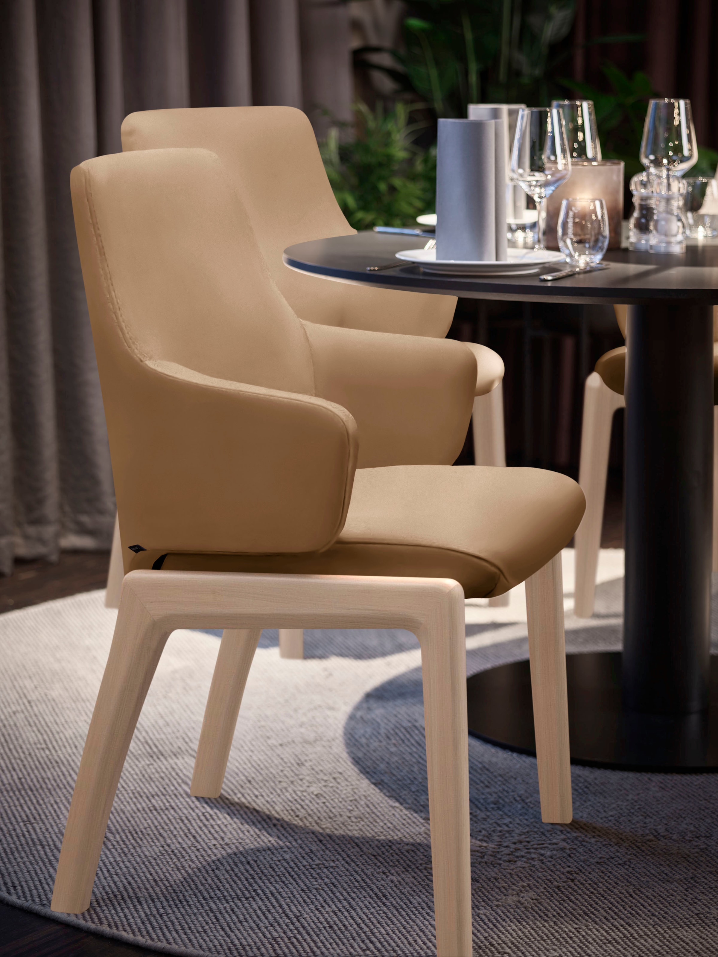 Stressless "Laurel" () Low Back mit Armlehne, Größe L, mit abgerundeten Bei günstig online kaufen