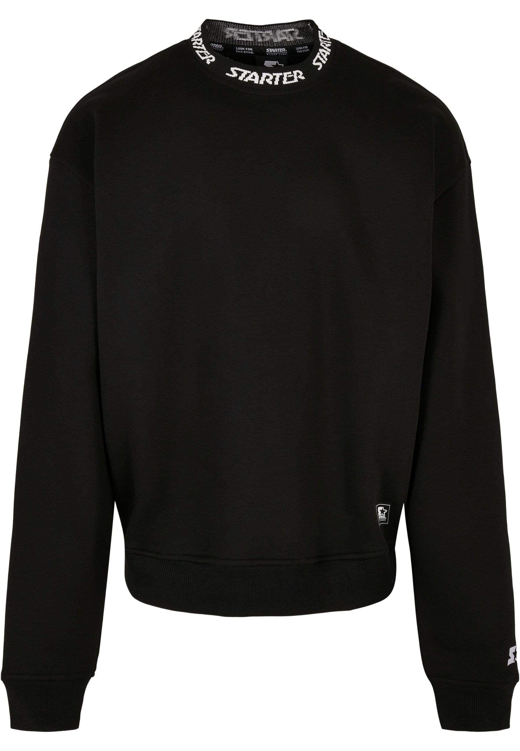 Rundhalspullover »Starter Black Label Herren Starter Jaquard Rib Crewneck«