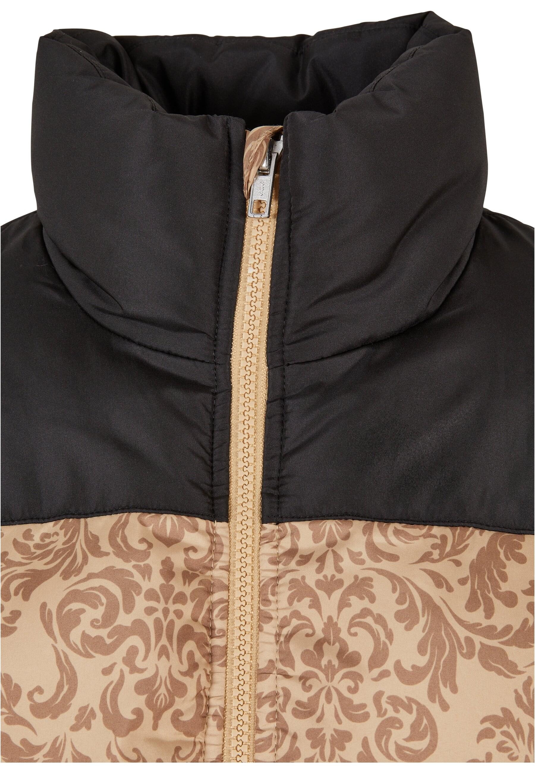 URBAN CLASSICS Winterjacke »Urban Classics Damen Ladies AOP Retro Puffer Jacket«, (1 St.), ohne Kapuze