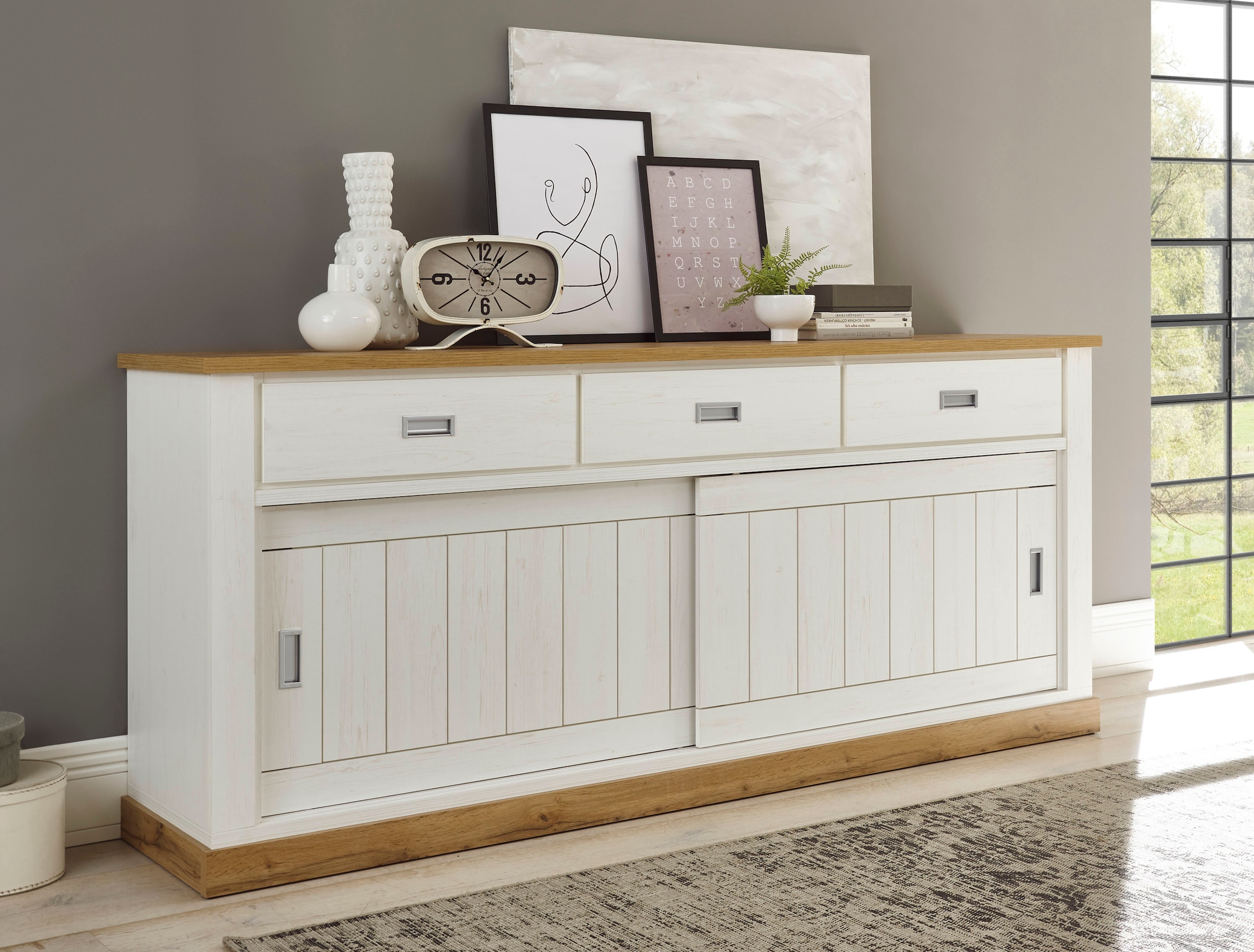 Home affaire Sideboard »ORLANDO«, Breite ca. 215 cm
