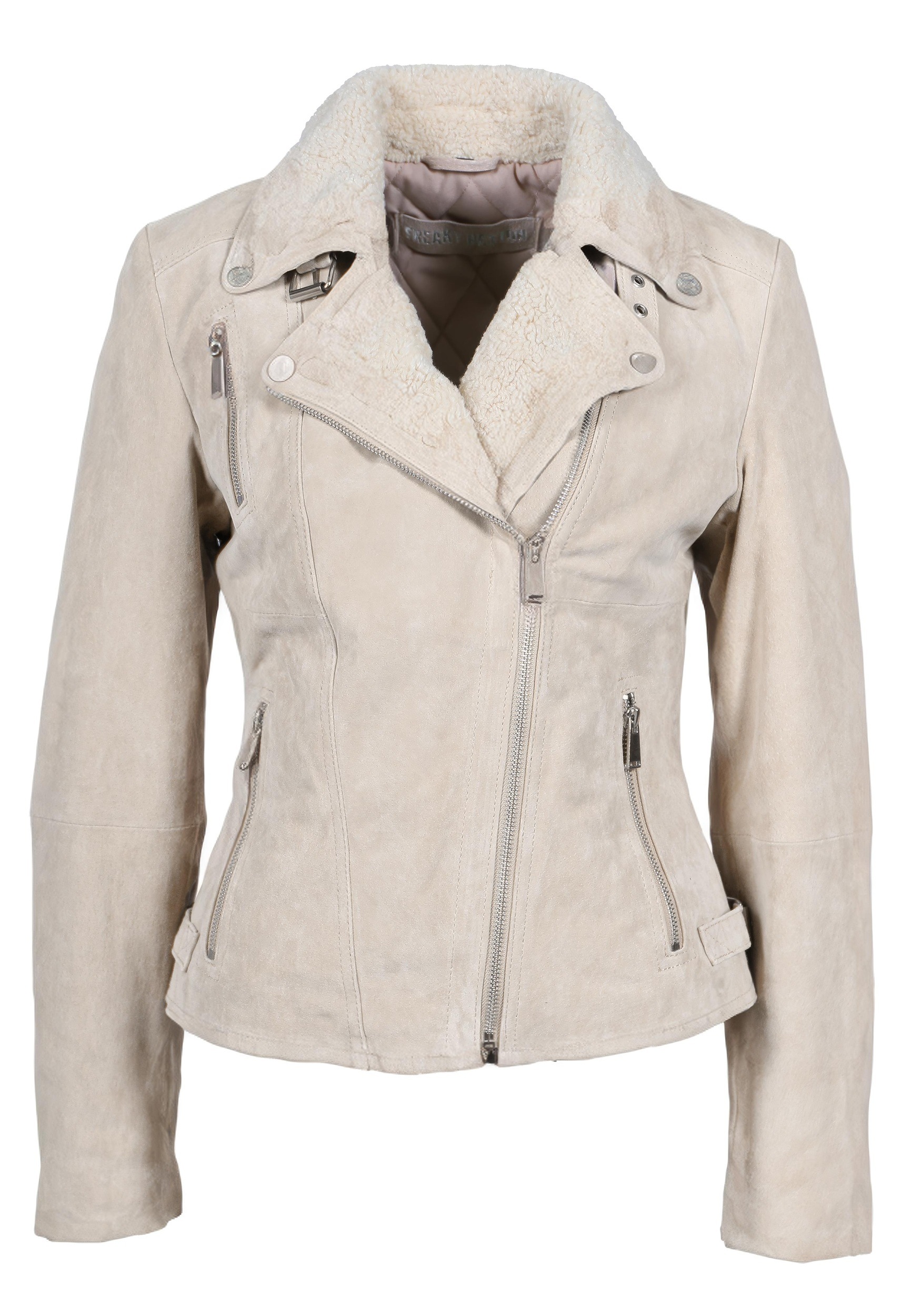 Freaky Nation Lederjacke »Winter Biker Princess PSS«