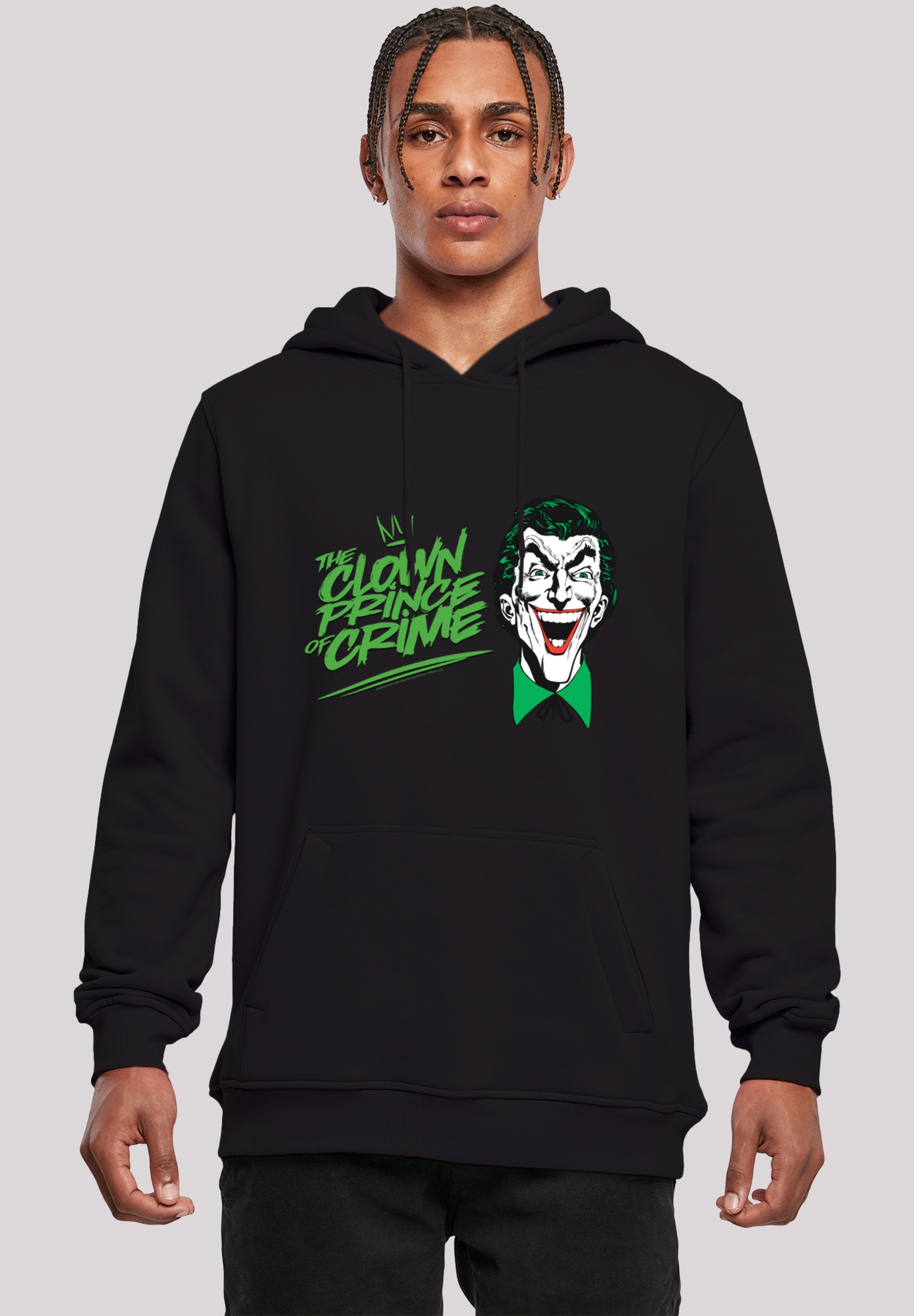 F4NT4STIC Kapuzenpullover "DC Comis Batman Joker The Clown Prince Of Crime", Print