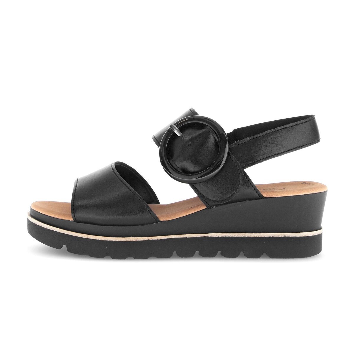 Gabor Plateausandaletten "Plateau Sandale Glattleder" günstig online kaufen