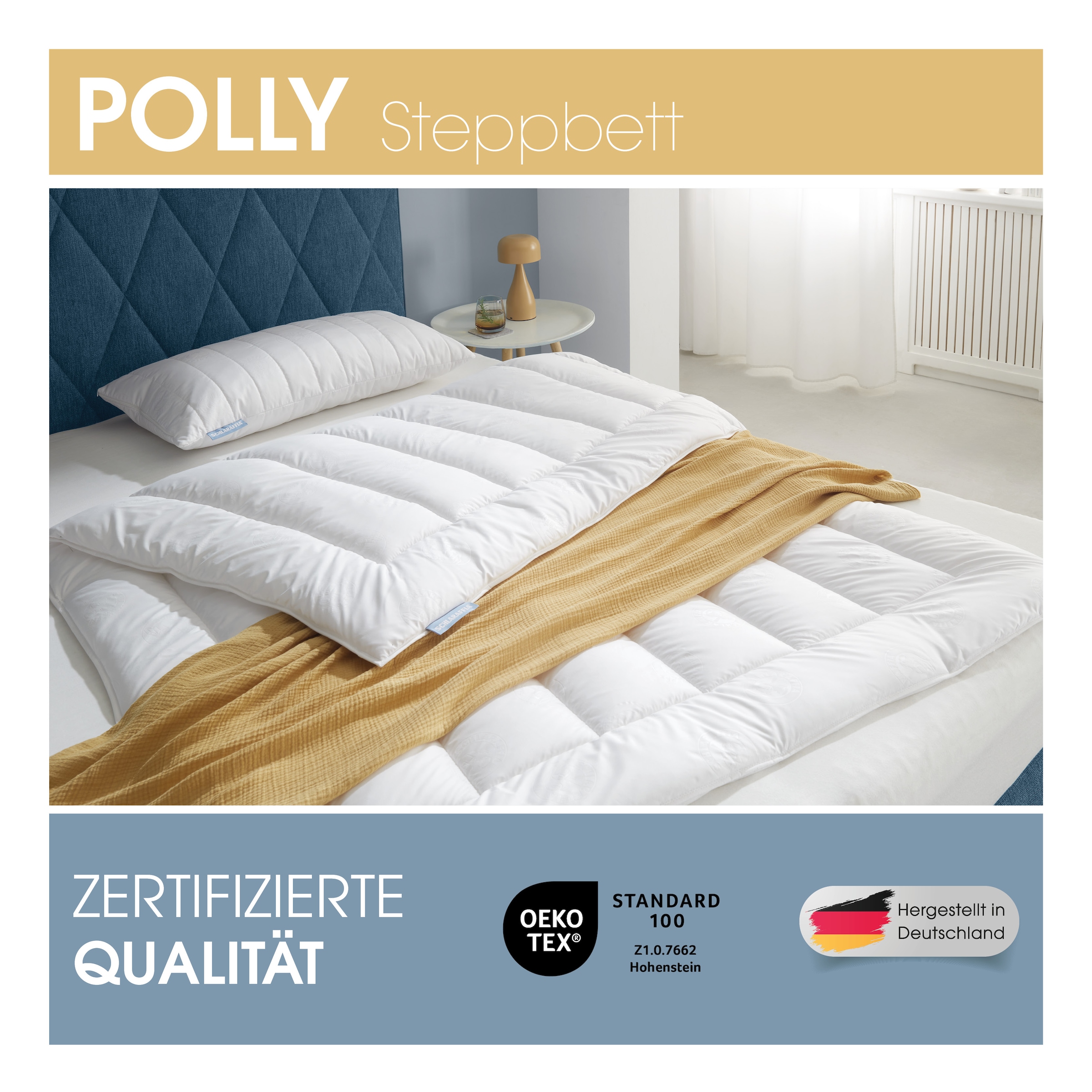 Schlaraffia Kunstfaserbettdecke »Polly« leicht Füllung 100 % SCHLARAFFIA® Fill Polyester-Markenhohlfaser 1 Stk. tlg.