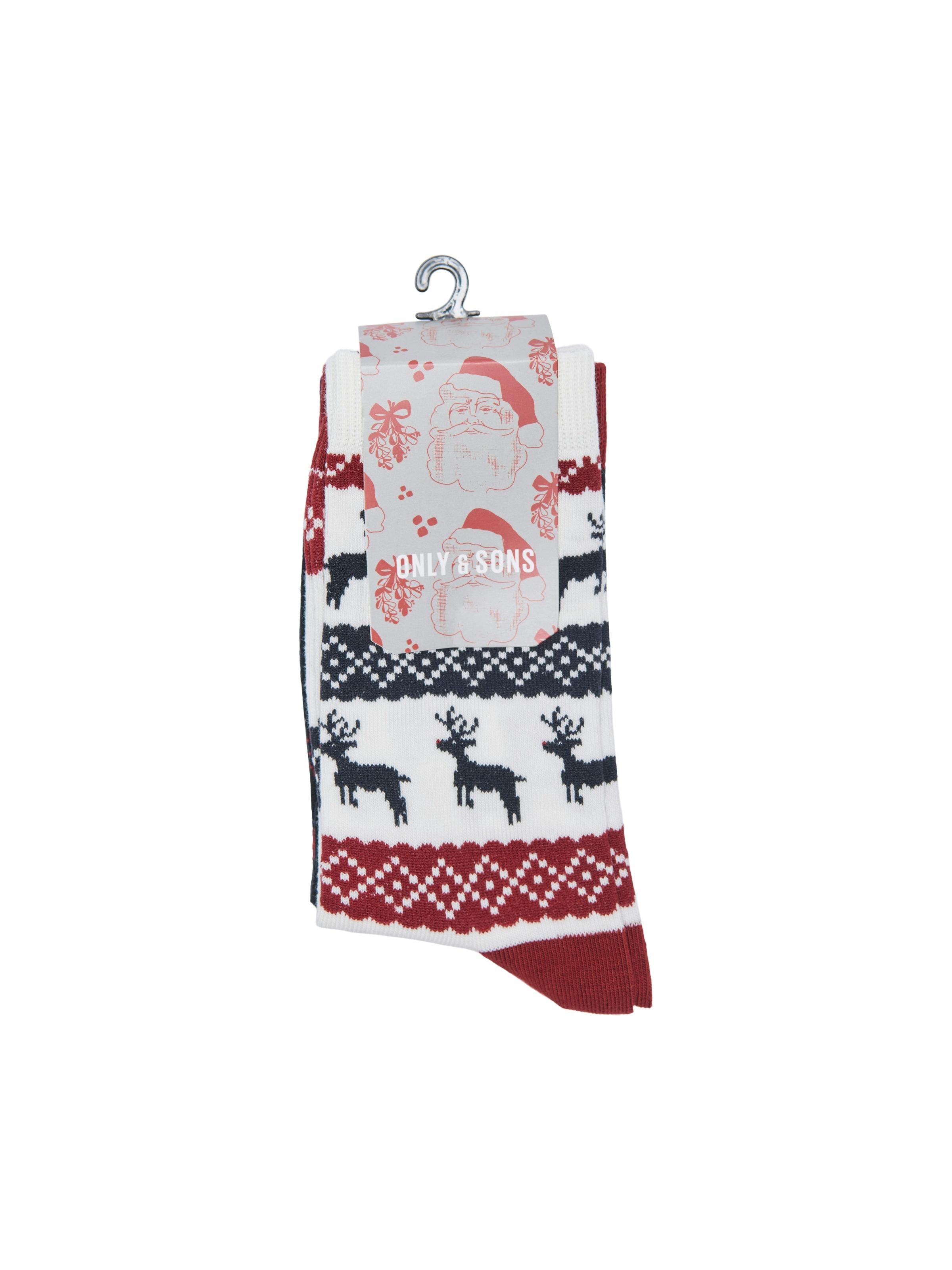 ONLY & SONS Freizeitsocken "ONSXMAS SOCKS 4-PACK CALENDAR" Packung, 4 Paar günstig online kaufen