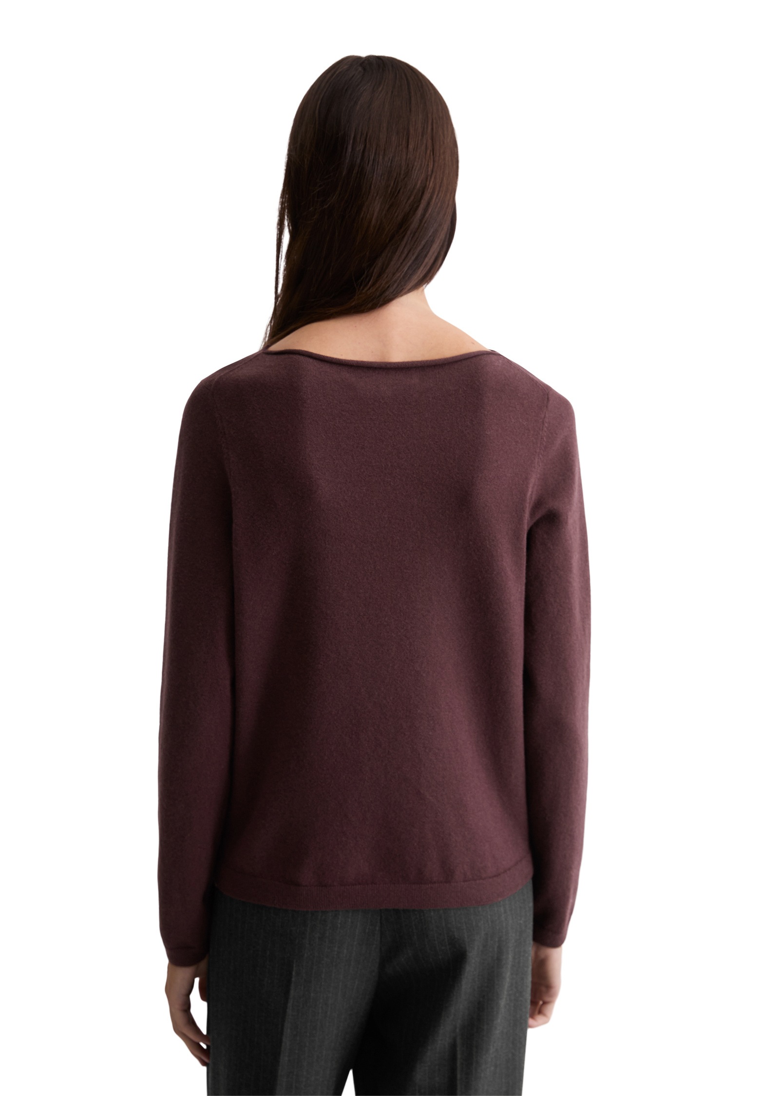 Marc O'Polo Strickpullover »aus softem Baumwolle-Schurwolle-Mix«