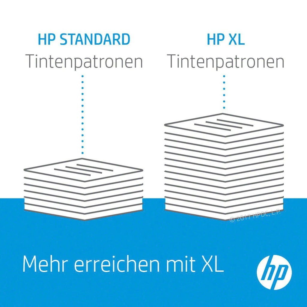 HP Tintenpatrone »62XL«, (1 St.)