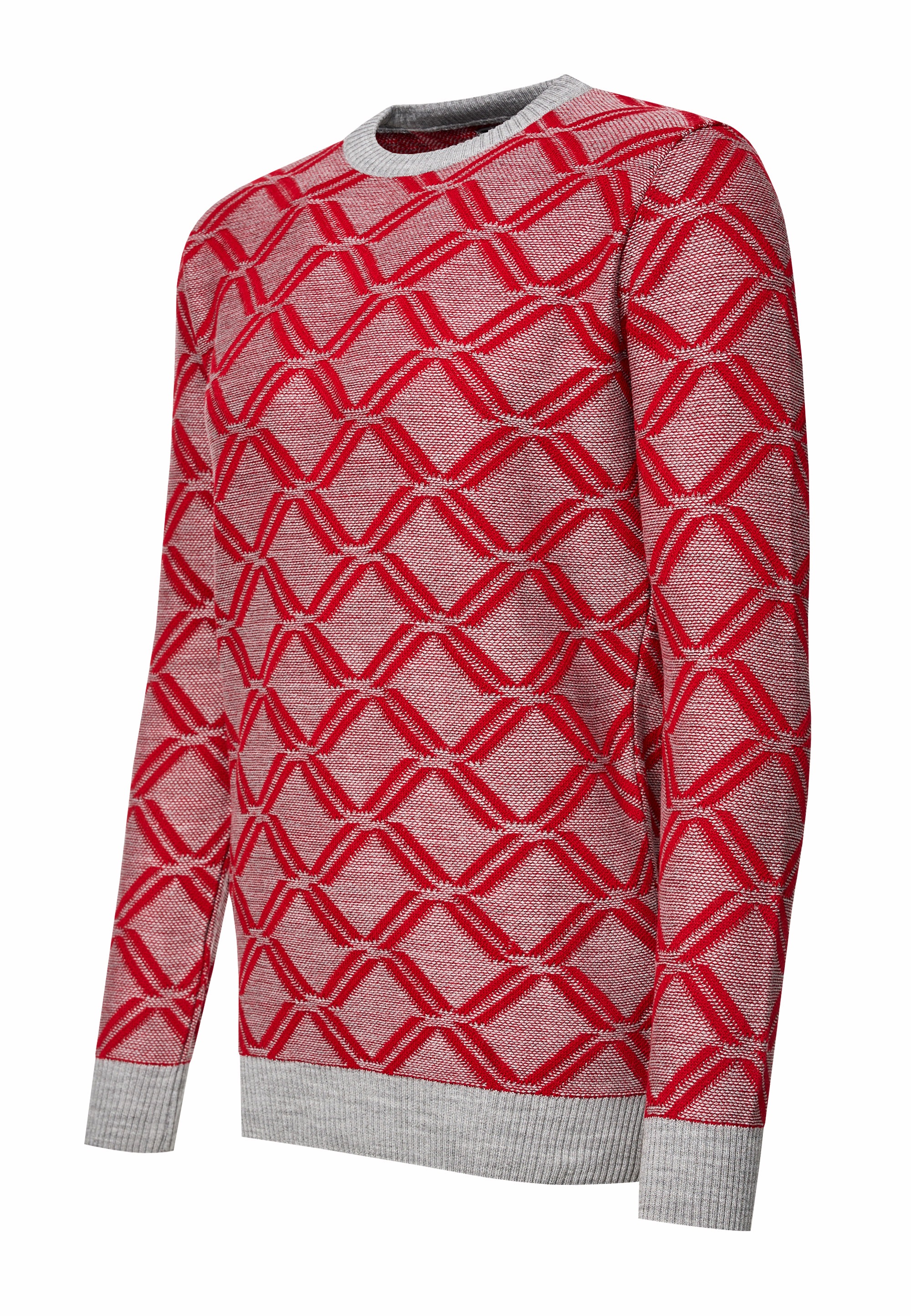 Rusty Neal Strickpullover, in tollem Karo-Design