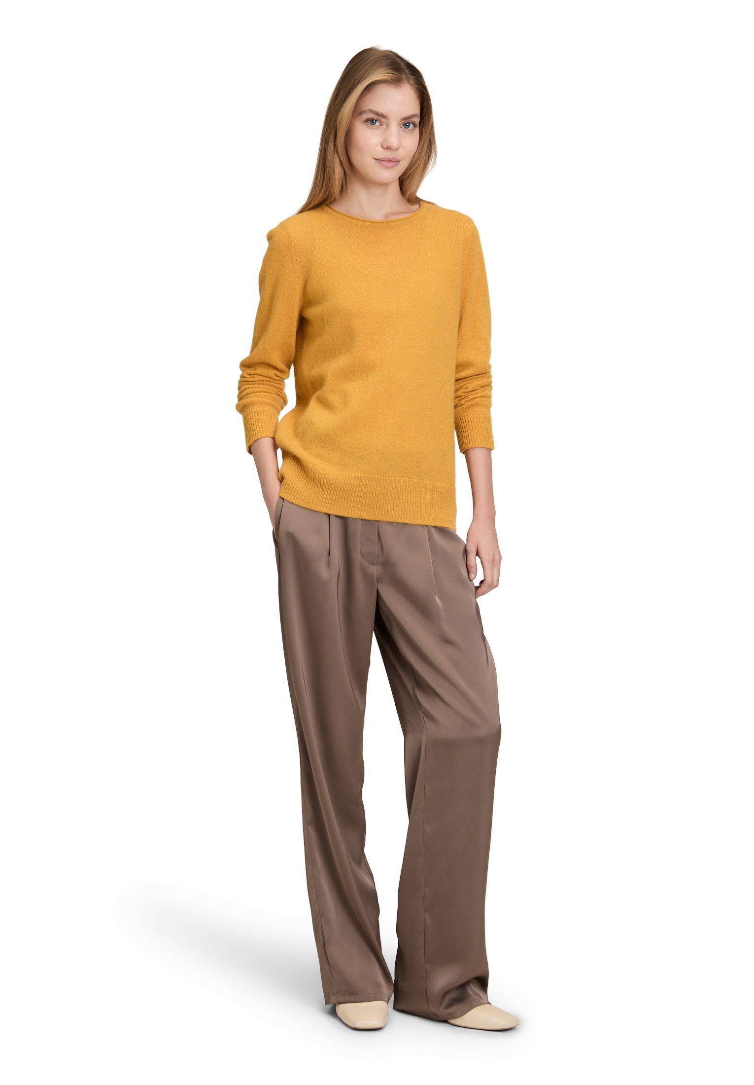 Betty Barclay Strickpullover »Betty Barclay Damen Kaschmir-Pullover mit Rundhalsausschnitt«, (1 tlg.)