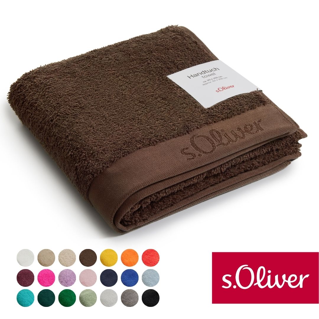 s.Oliver Handtuch "s.Oliver, Premium Qualität, 600 gr/m², auch als Sets erhältlich" große Farbauswahl, auch als Duschtuch, Waschhandschuh, Gästetuch