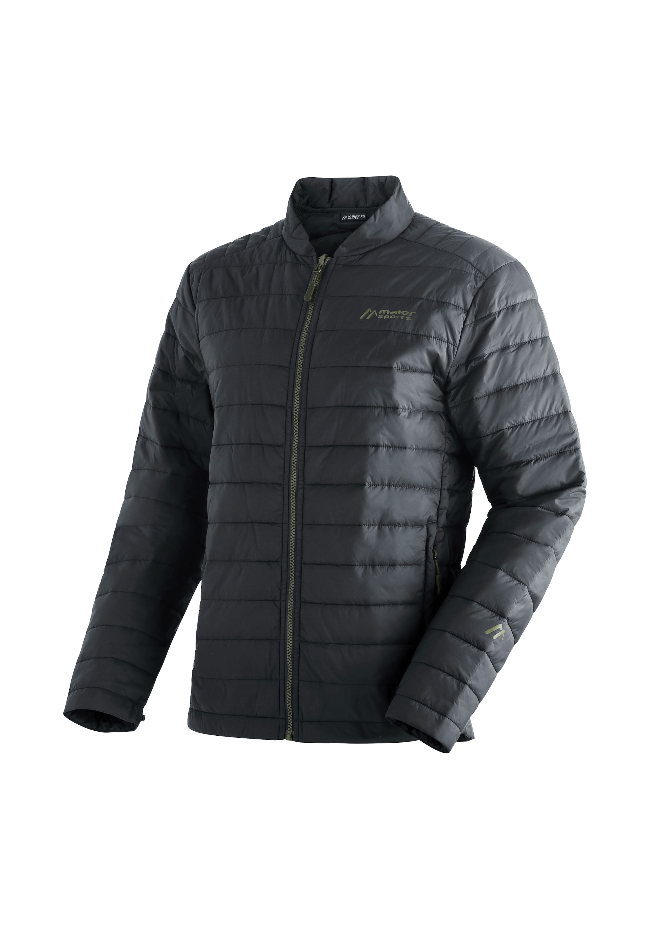 Maier Sports Funktionsjacke »WOUT«, Herren Outdoor-Jacke, wind/wasserdicht, 2 RV-Taschen und Kapuze