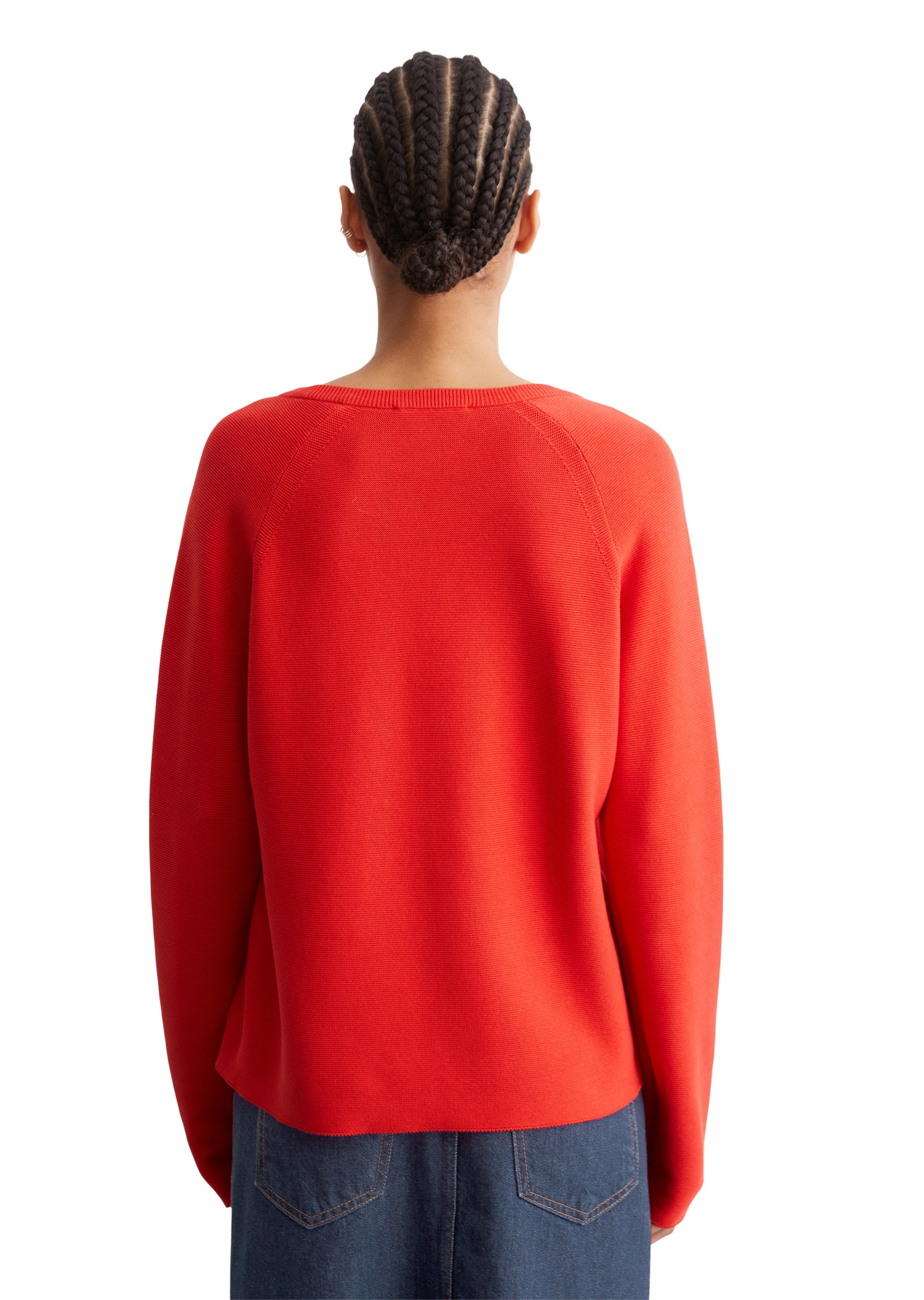 Marc O'Polo DENIM Strickpullover »aus reinem Organic Cotton«