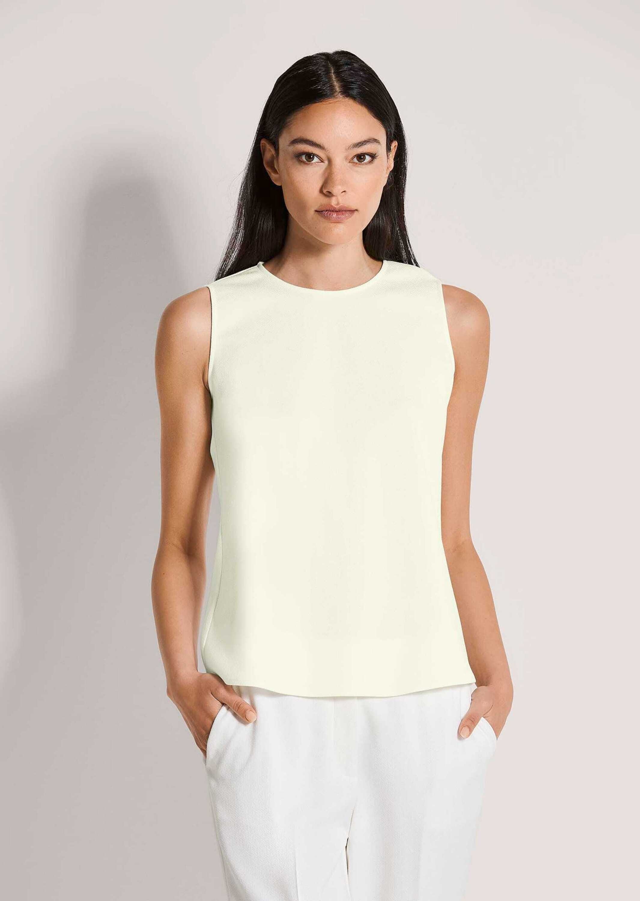 Thumbnail - MADELEINE Trägertop "Top Klassisches kurzärmliges Blusentop mit Schlitz"