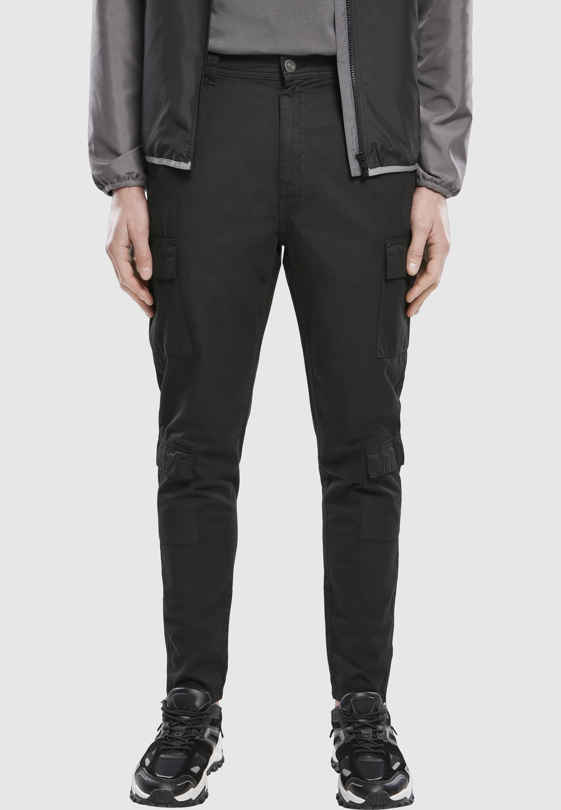 URBAN CLASSICS Cargohose »Urban Classics Herren Tapered Double Cargo Pants«