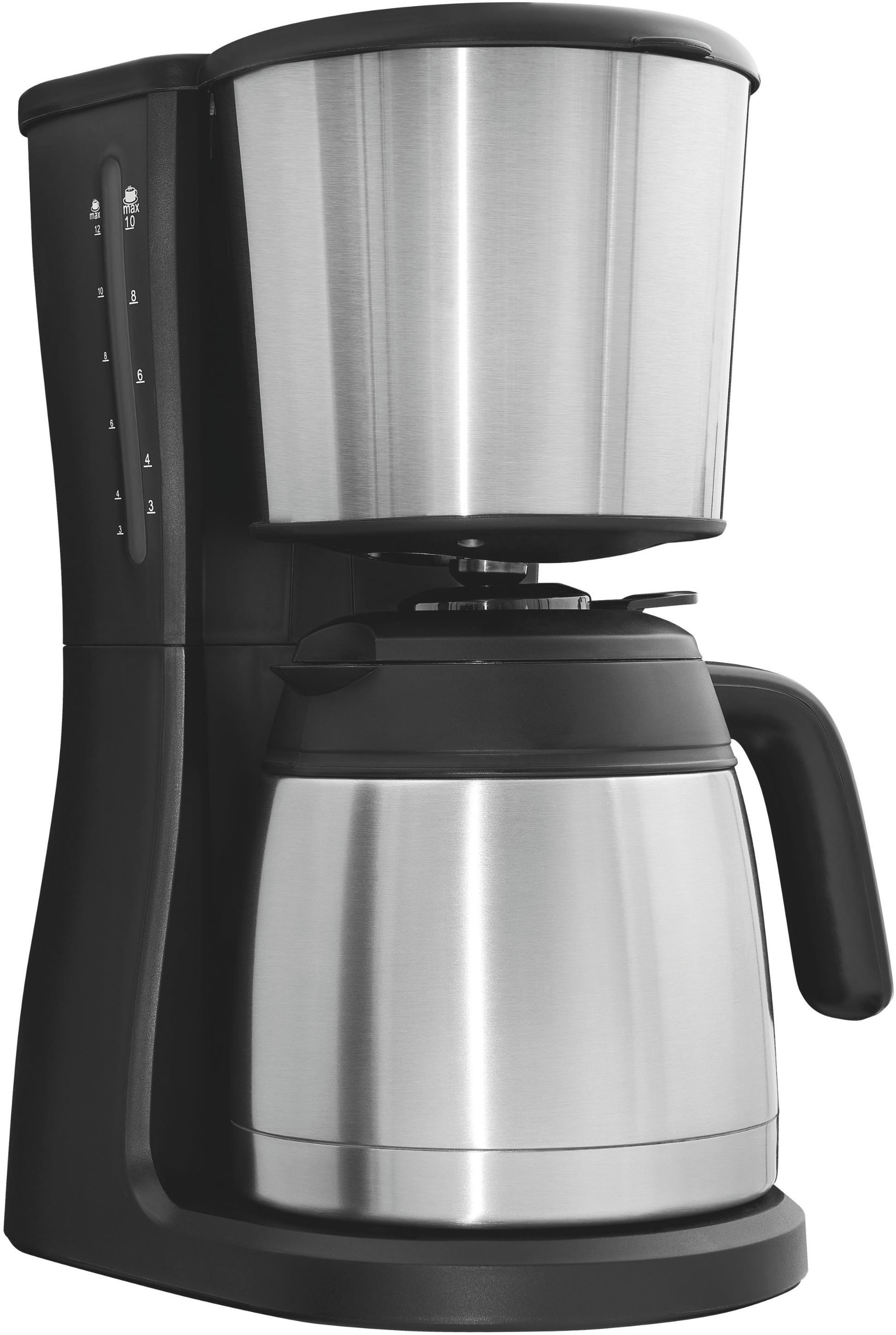 Gutfels Filterkaffeemaschine "COFFEE 2030" 1,25 l Kaffeekanne Papierfilter 1x4 1,25 L Glaskanne, 980 Watt