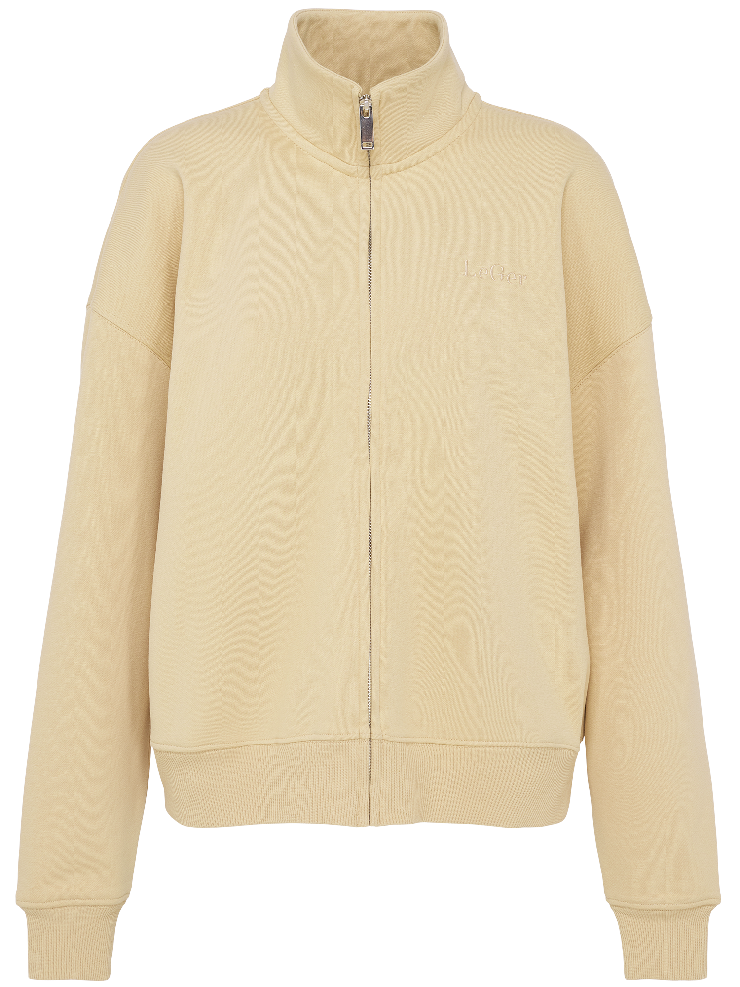 LeGer Sweatjacke »Tanisha, LeGer by Lena Gercke« locker geschnitten, mit Stehkragen