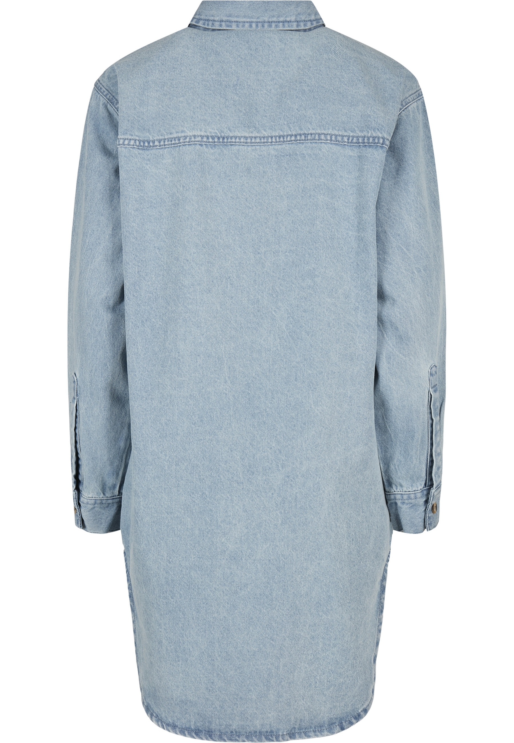 URBAN CLASSICS A-Linien-Kleid »Urban Classics Ladies Oversized Denim Shirt Dress« 1 tlg.