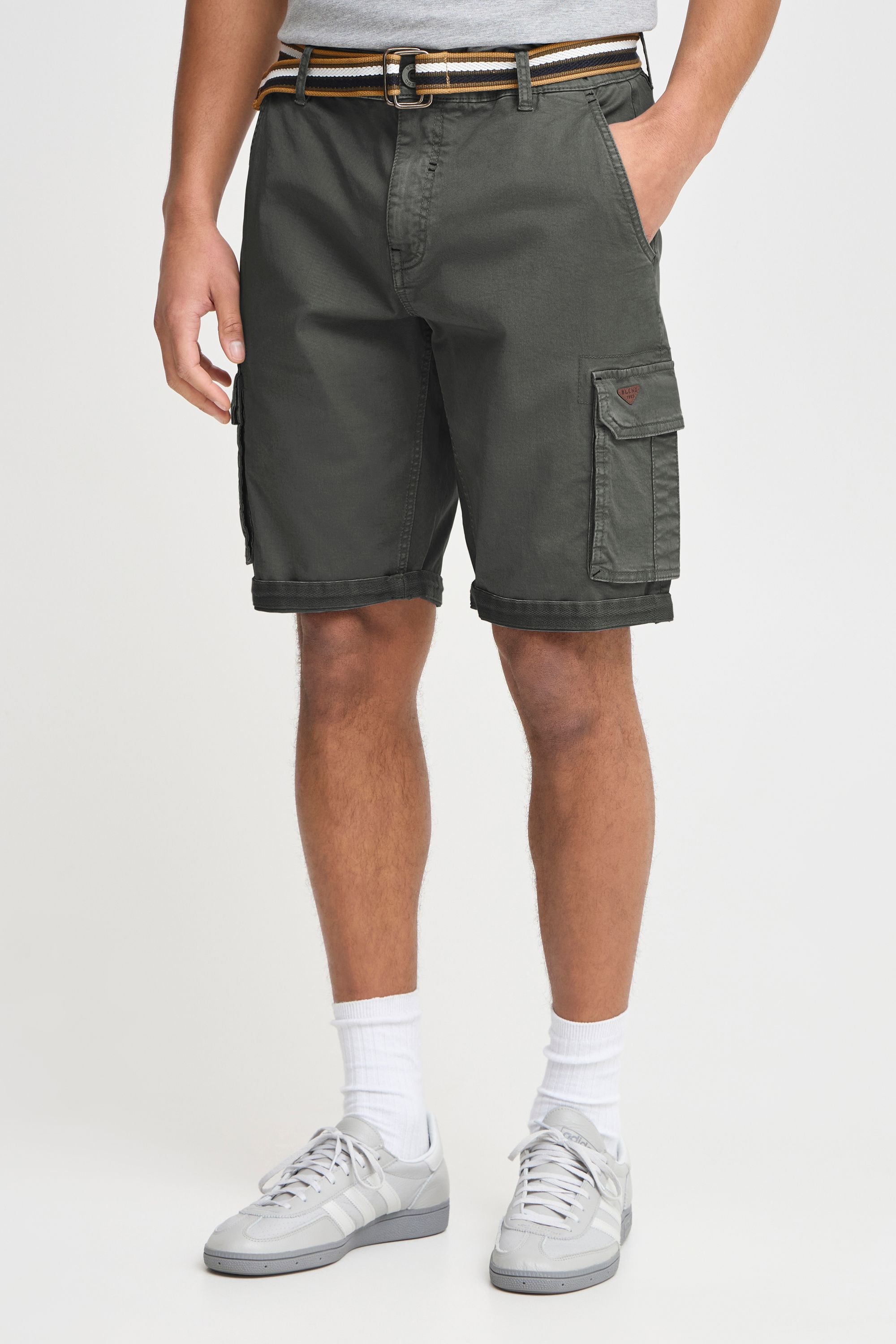 Blend Cargoshorts "BHBrian" Stilvolle Cargo Shorts mit Taschen und Gürtel günstig online kaufen