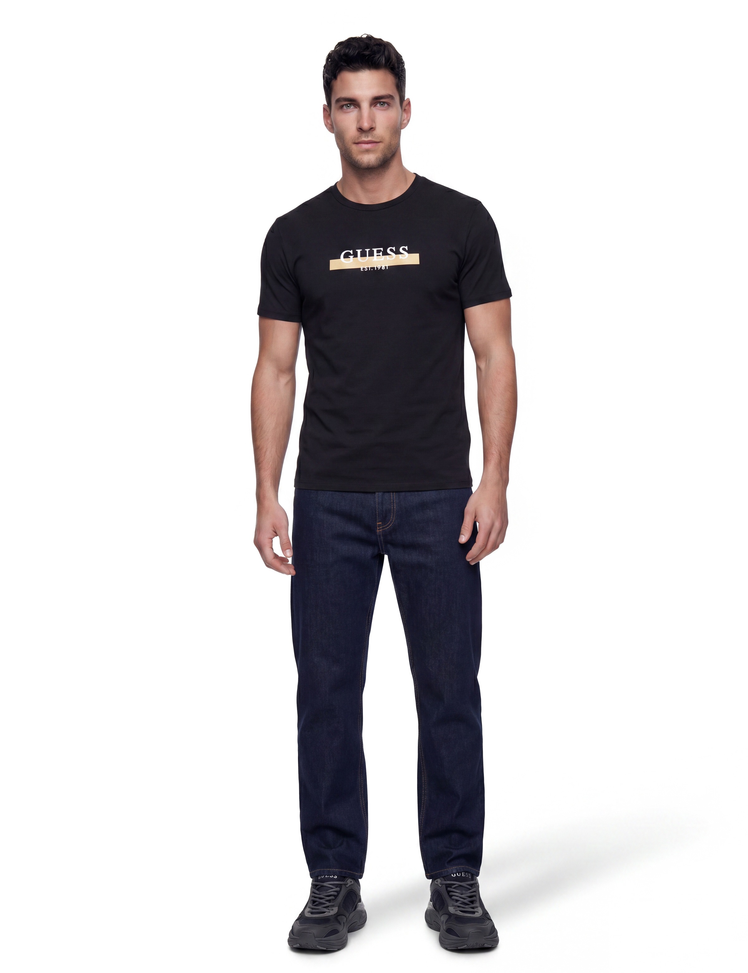 Guess 5-Pocket-Jeans »DAMON« Relaxed Fit, Stretch-Denim