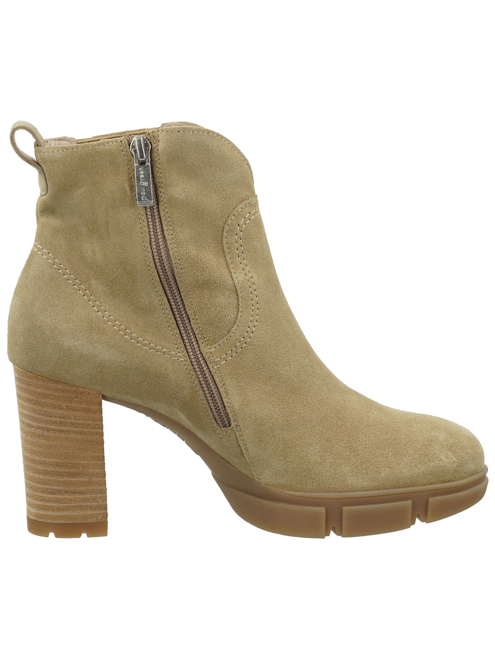 Paul Green High-Heel-Stiefelette »Paul Green Stiefelette Veloursleder«