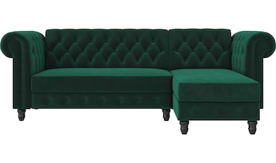 Ecksofa »Felix Schlafsofa 241 cm (Liegefl. 108x195 cm), Recamiere tauschbar,«,...