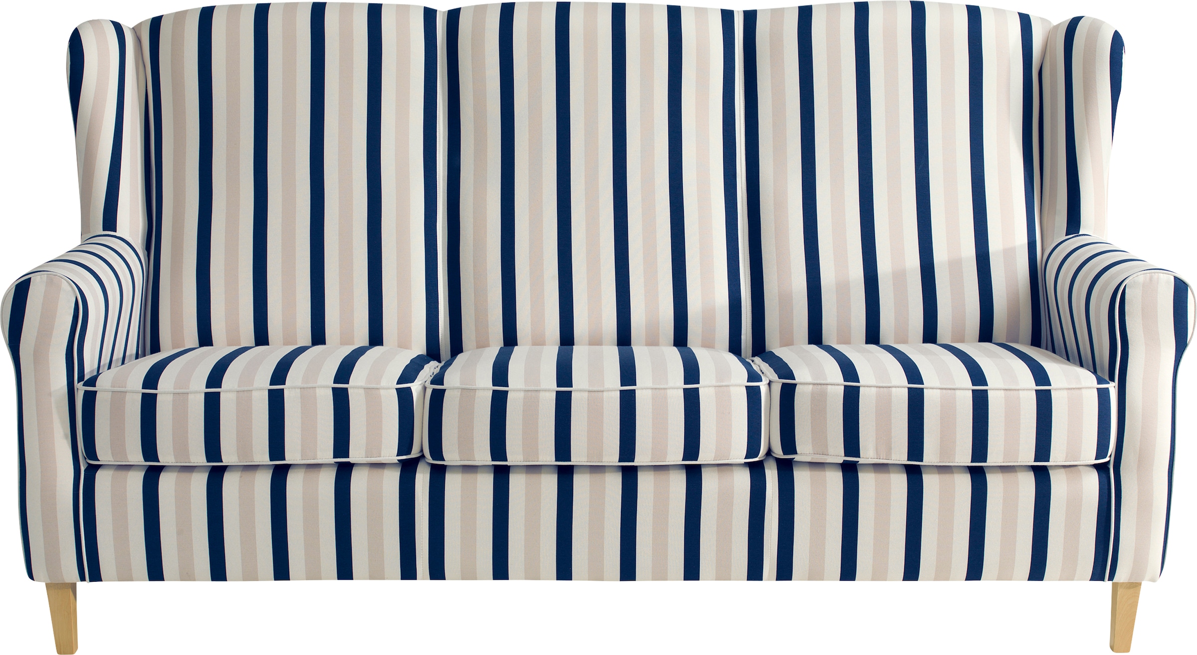 Max Winzer® 3-Sitzer »Luke Küchensofa, hohe Rückenlehne, komfortabler Federkern«, im Retrolook, Breite 196 cm