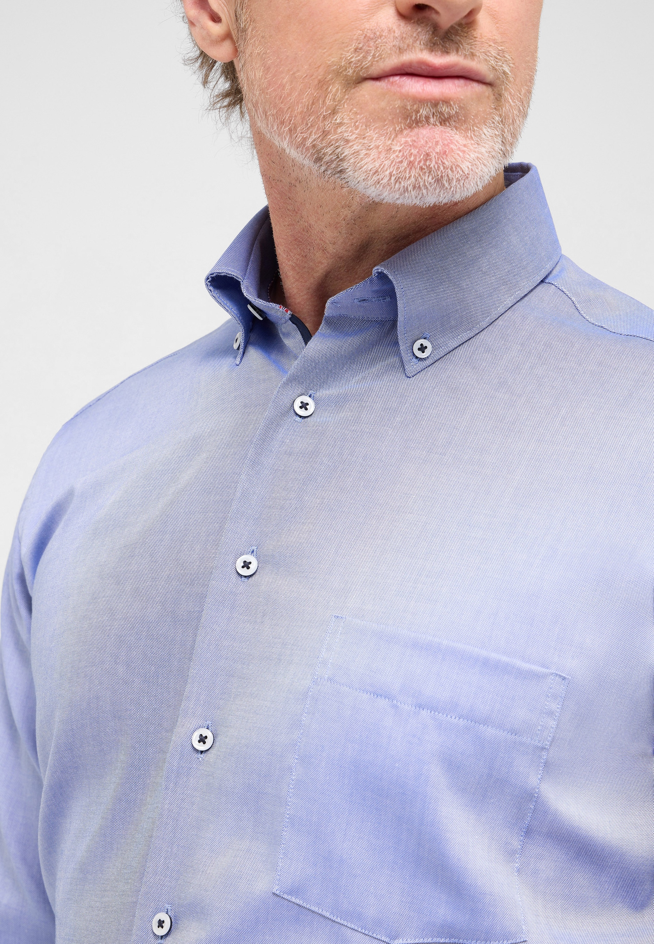 Eterna Langarmhemd »MODERN FIT«, NON IRON (bügelfrei)